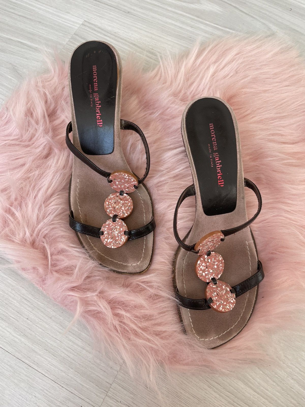 Vintage Morena Gabbriell mules Size US 6.5 / IT 36.5 - 12 Thumbnail