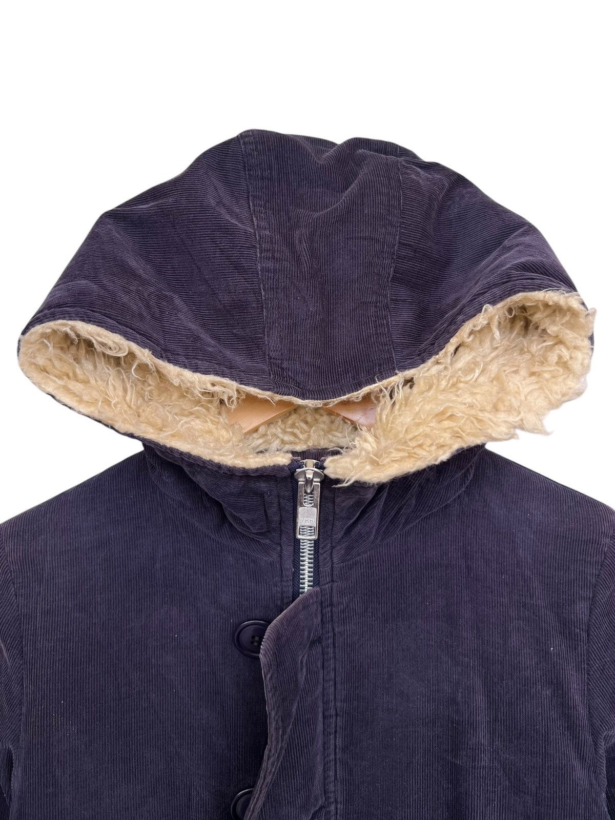 Issey Miyake Issey Miyake Sunaokuwahara Corduroy Fleece Hoodie Jacket Size US S / EU 44-46 / 1 - 6 Thumbnail