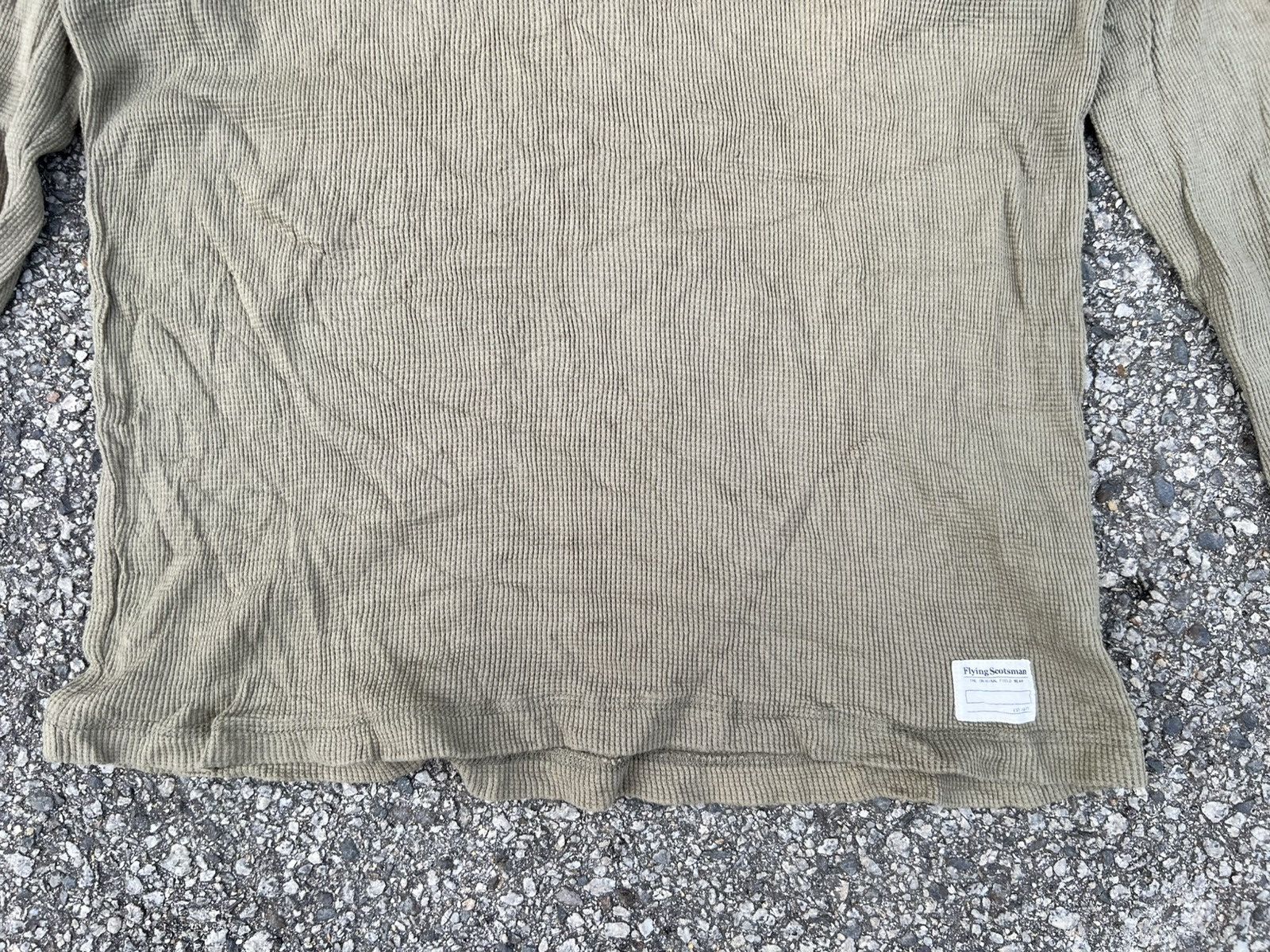 Japanese Brand × Vintage The Flying Scotsman Longsleeve Tee Military Army Size US L / EU 52-54 / 3 - 2 Thumbnail
