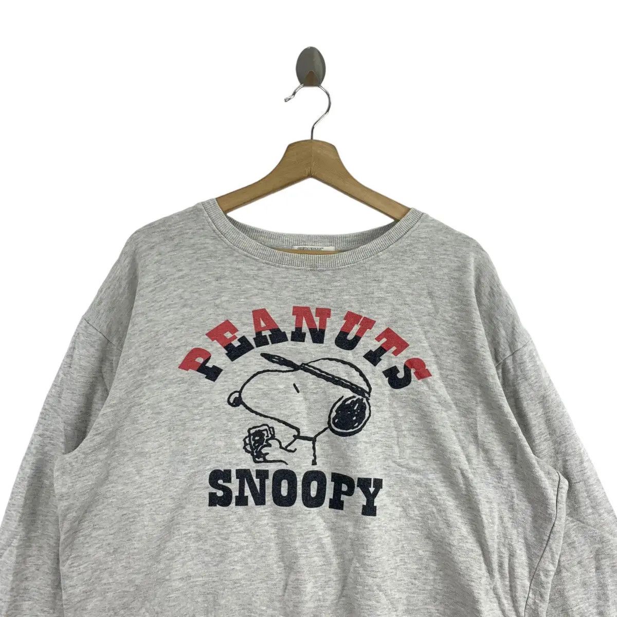 Peanuts Vintage PEANUTS SNOOPY CARTOON Detective Hat Sweatshirt Size L / US 10 / IT 46 - 3 Thumbnail