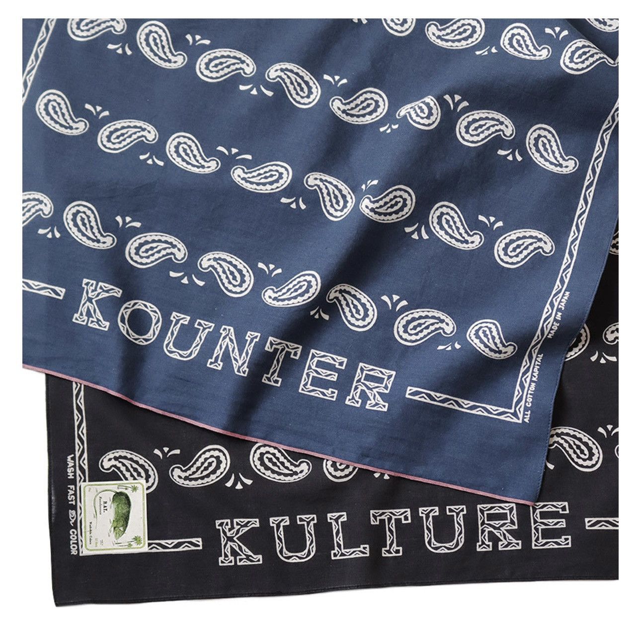 Kapital Kapital Kounter Kulture Bandana Size ONE SIZE - 5 Thumbnail