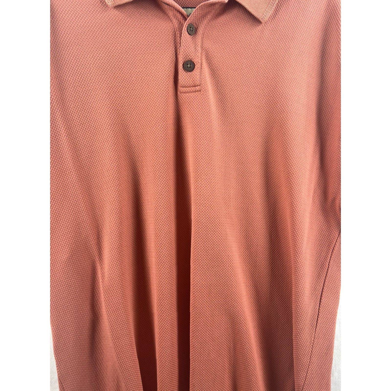 Tommy Bahama Tommy Bahama Polo Shirt Adult Mens Large Orange Marlin Casual Cotton Rugby Size US L / EU 52-54 / 3 - 2 Thumbnail