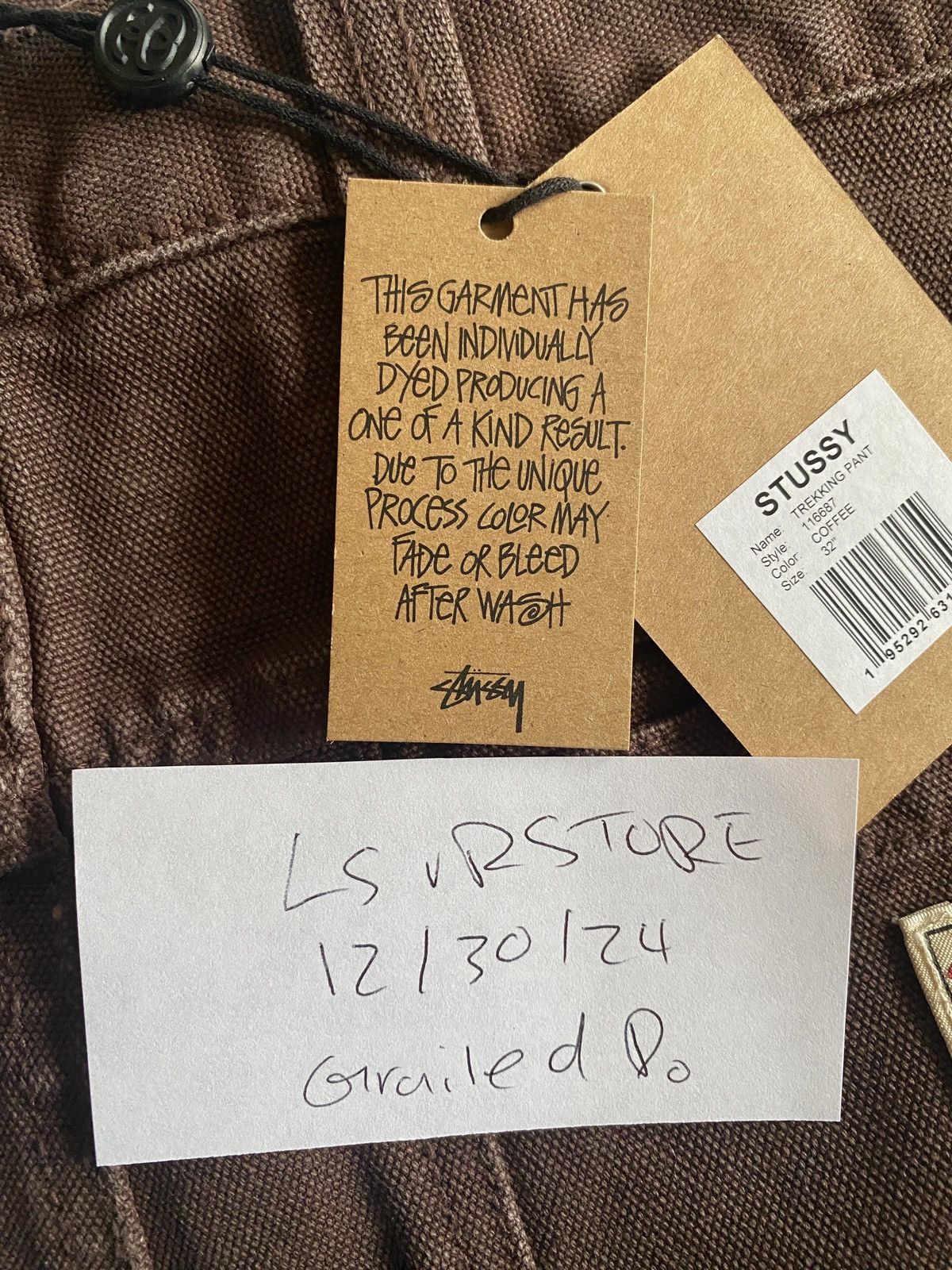 Stussy Stussy Trekking Pant Double Knee Coffee 32 Size US 32 / EU 48 - 5 Thumbnail