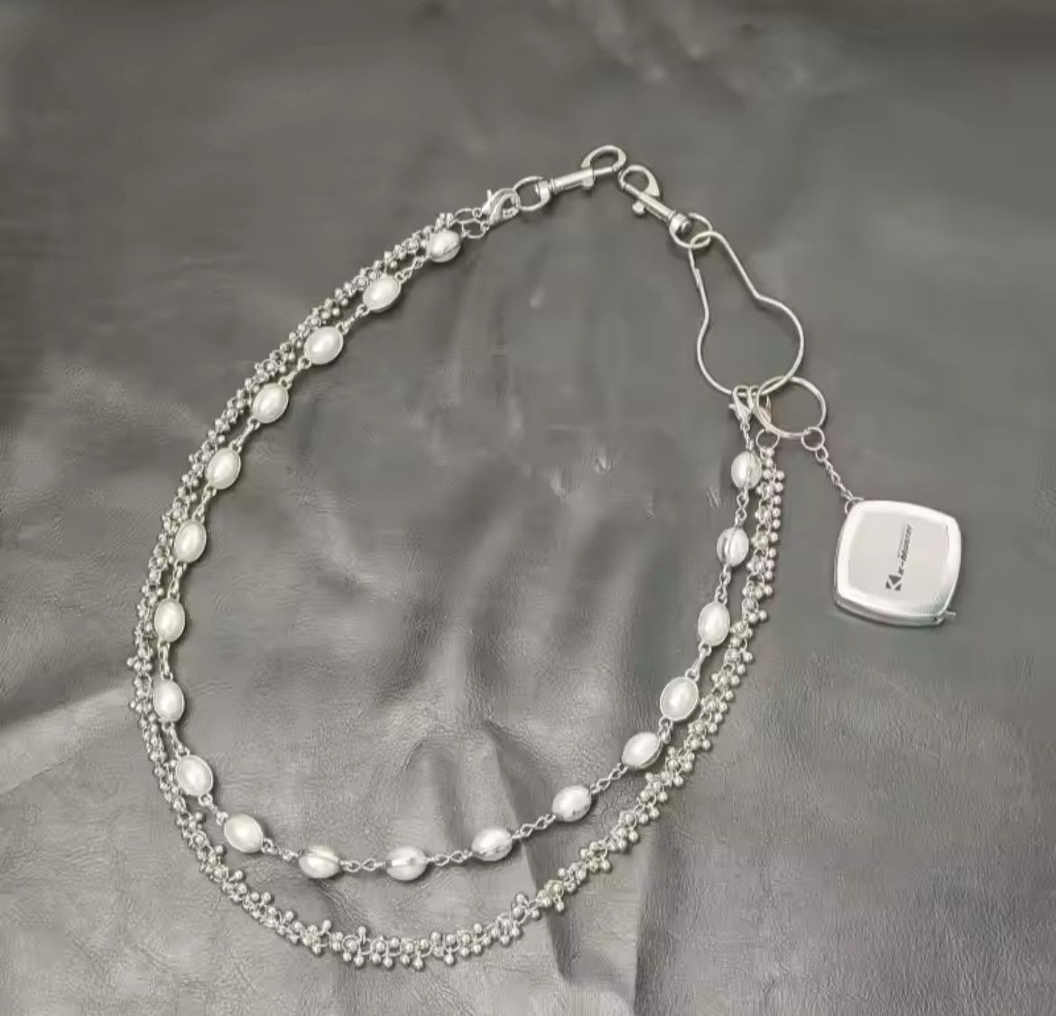 Jewelry Luxurious Metal Pearl Pants Chain Size ONE SIZE - 8 Thumbnail
