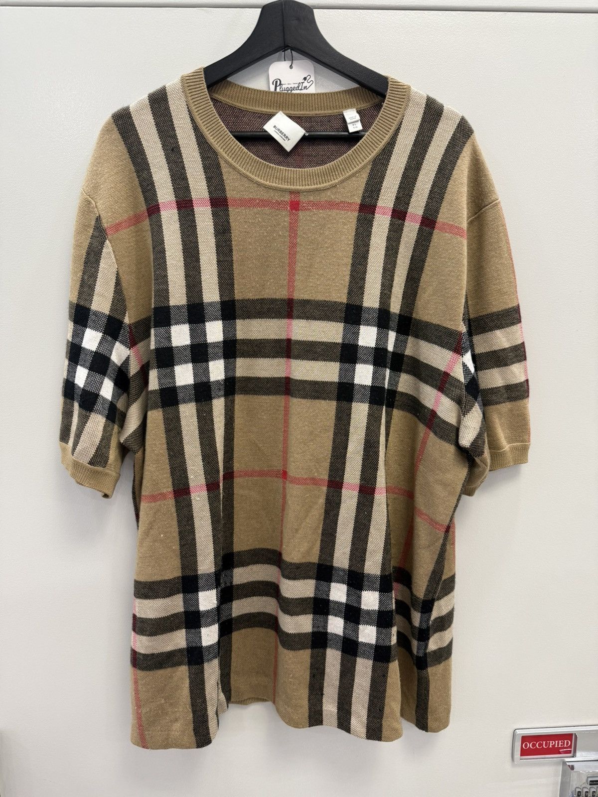 Burberry Burberry Check T-Shirt Size US XL / EU 56 / 4 - 1 Thumbnail