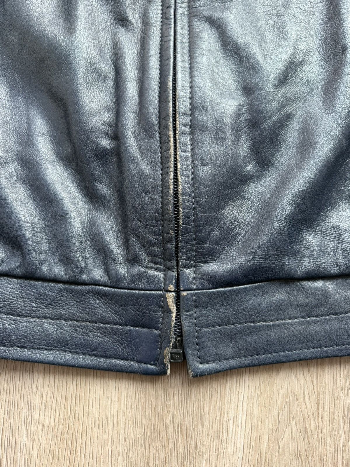 BMW Vintage 80's BMW Motorcycle Biker Leather Jacket Size US M / EU 48-50 / 2 - 7 Thumbnail
