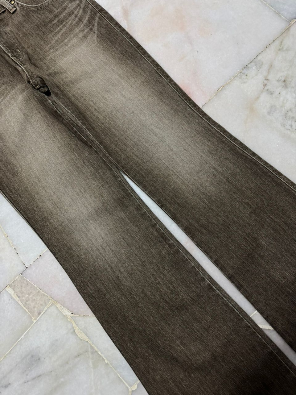 💥Insane Bell Bottom💥Something Edwin Flare Mudwash Whisker