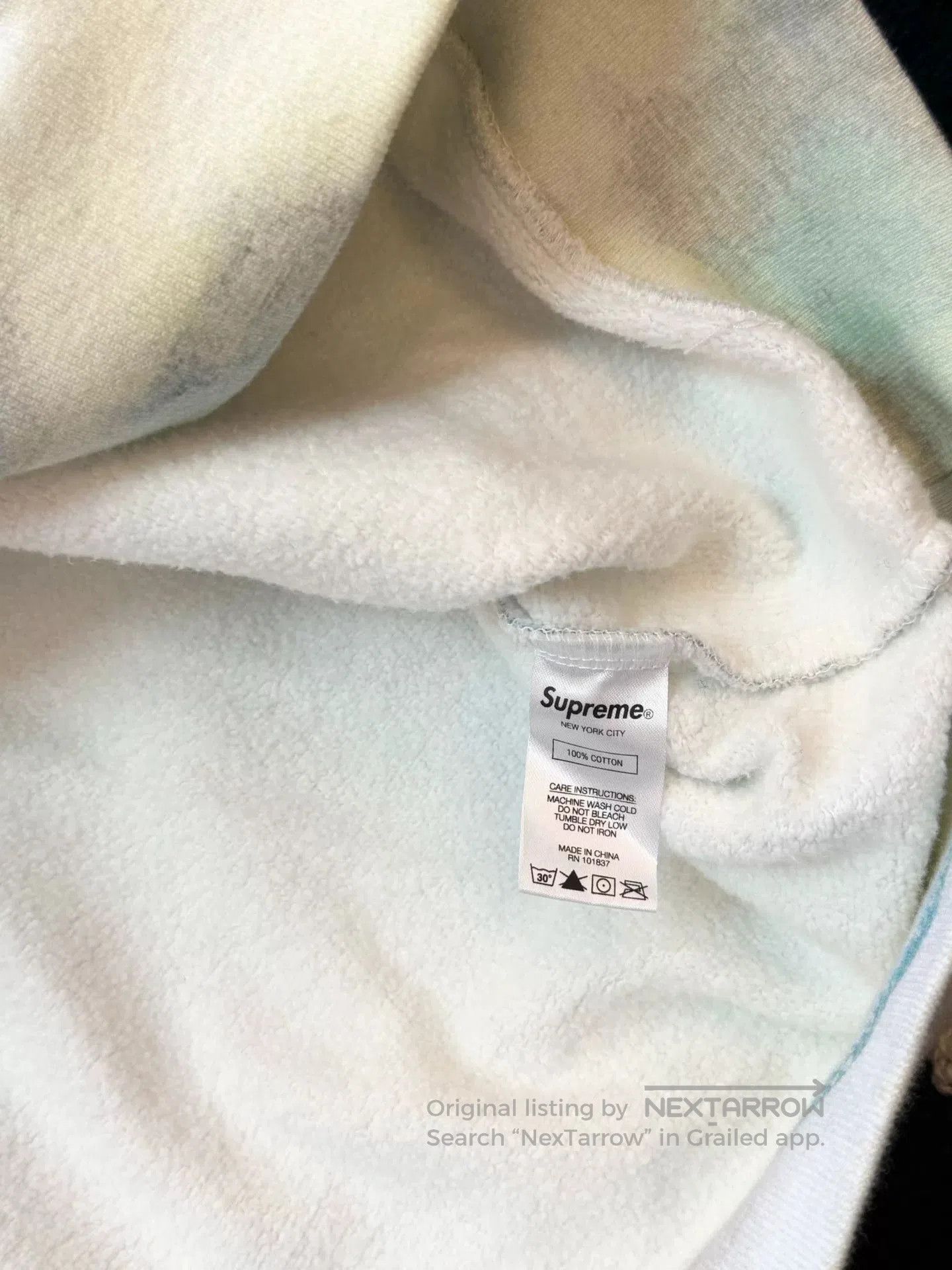 Supreme Supreme Printed Hoodie. Size US XL / EU 56 / 4 - 7 Thumbnail