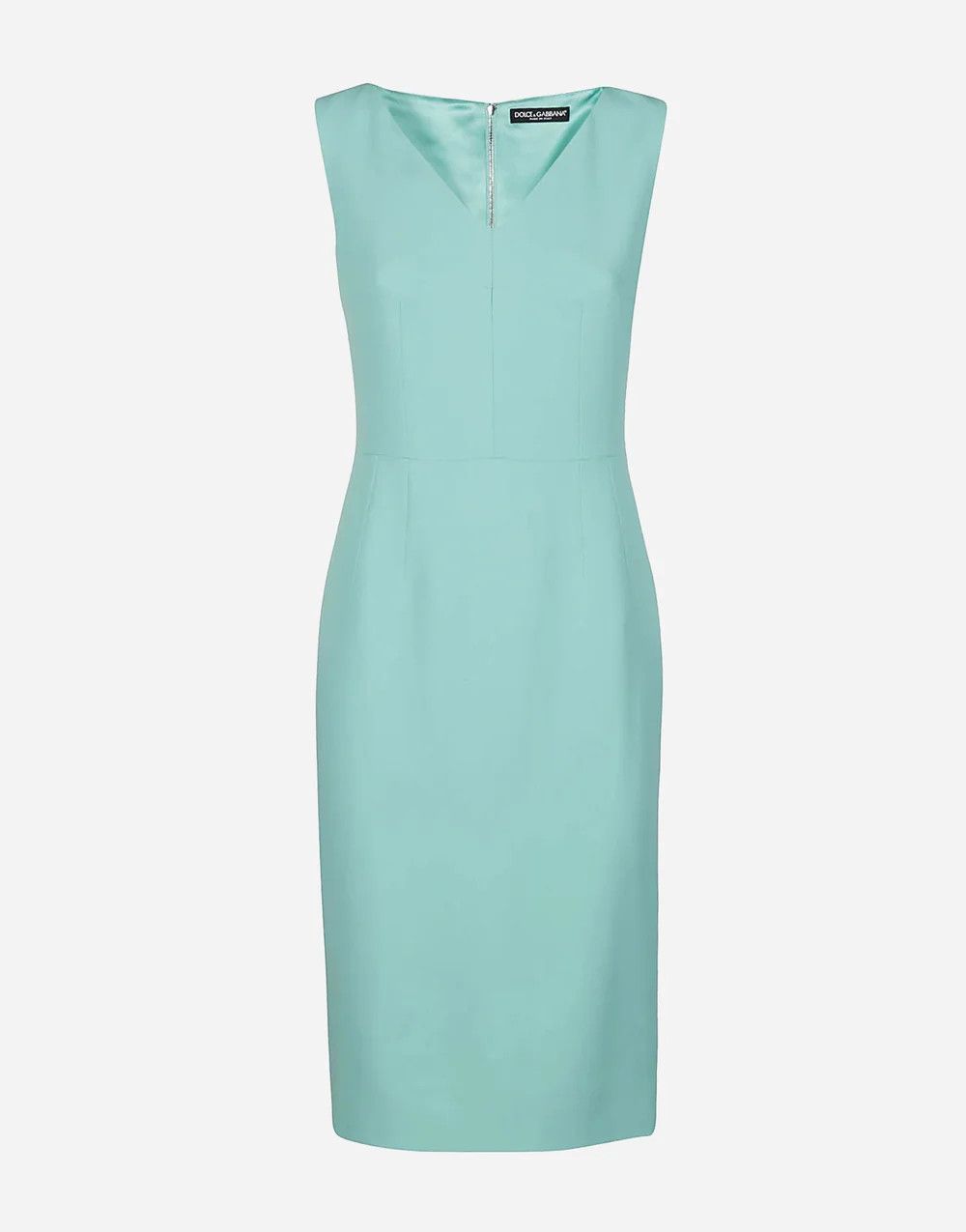 o1y0825 Sleeveless Midi Dress in Turquoise