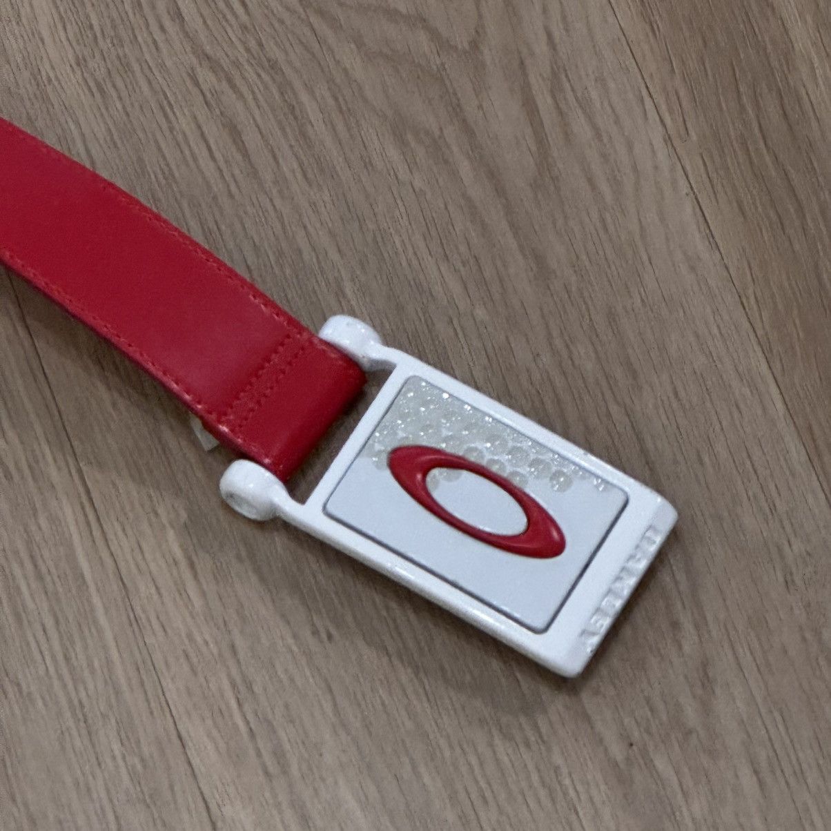 Oakley × Vintage Vintage 90's Oakley Logo Belt | Grailed