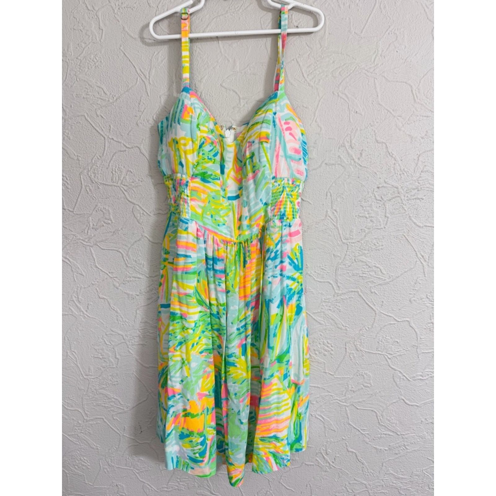 Lilly Pulitzer Lilly Pulitzer Christine Dress Multi Size 2 WORN ONCE $178 Size XS / US 0-2 / IT 36-38 - 4 Thumbnail