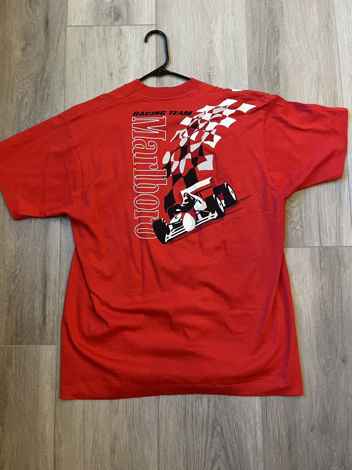 Marlboro × Vintage Vintage Marlboro Racing Team T-Shirt Size US XL / EU 56 / 4 - 2 Thumbnail