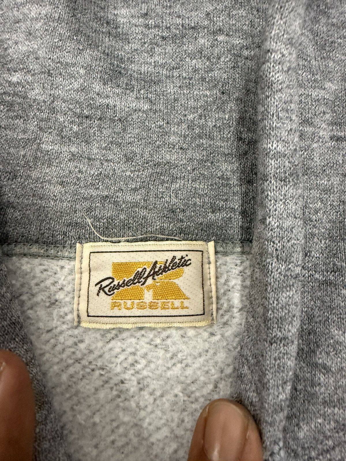 Russell Athletic 🔥 Russel Athletic Japan Produce Logo Zipper Hoodie 3 blend Size US S / EU 44-46 / 1 - 8 Thumbnail
