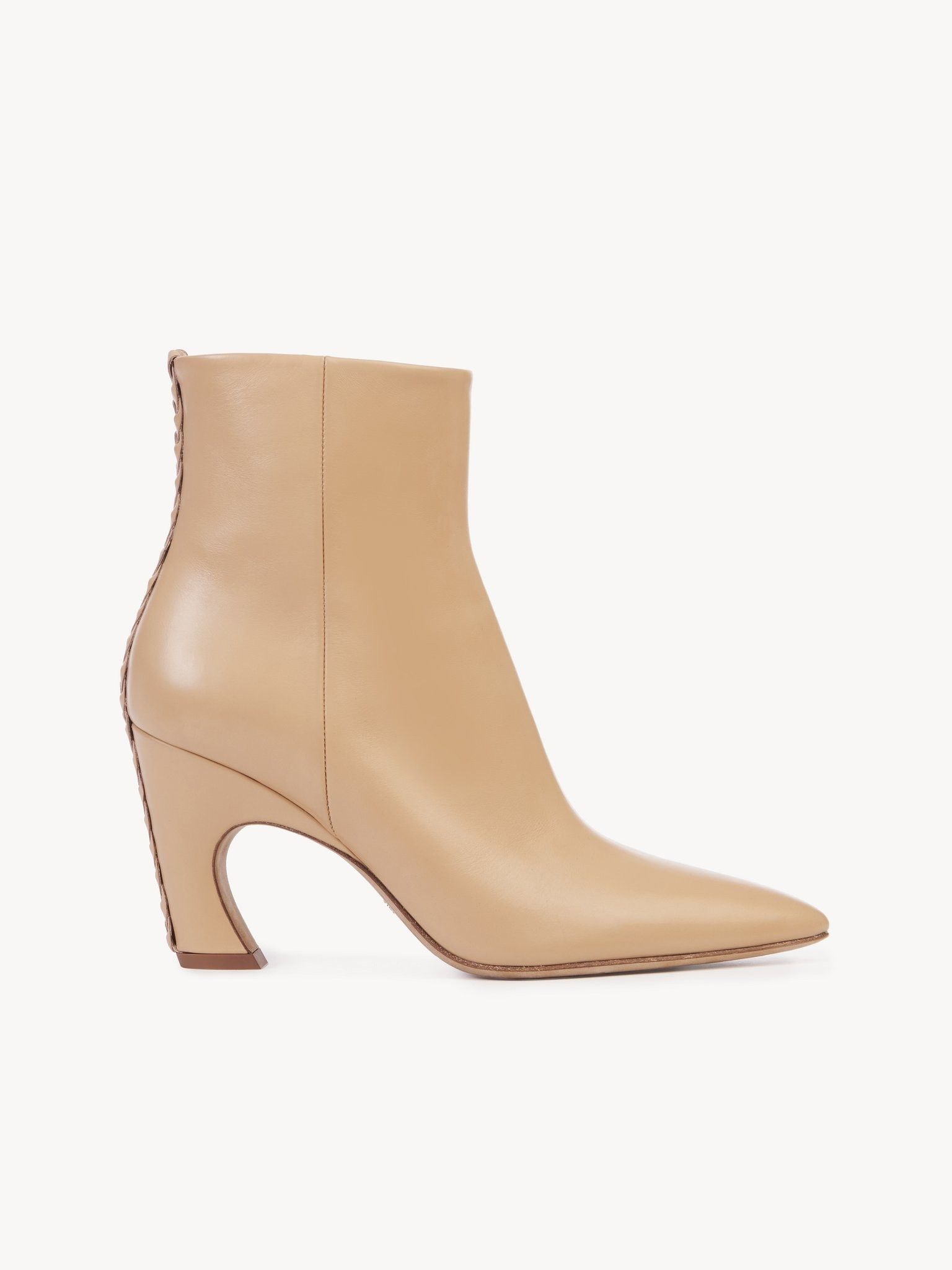 o1loc1c1024 Oli Ankle Boots in Beige