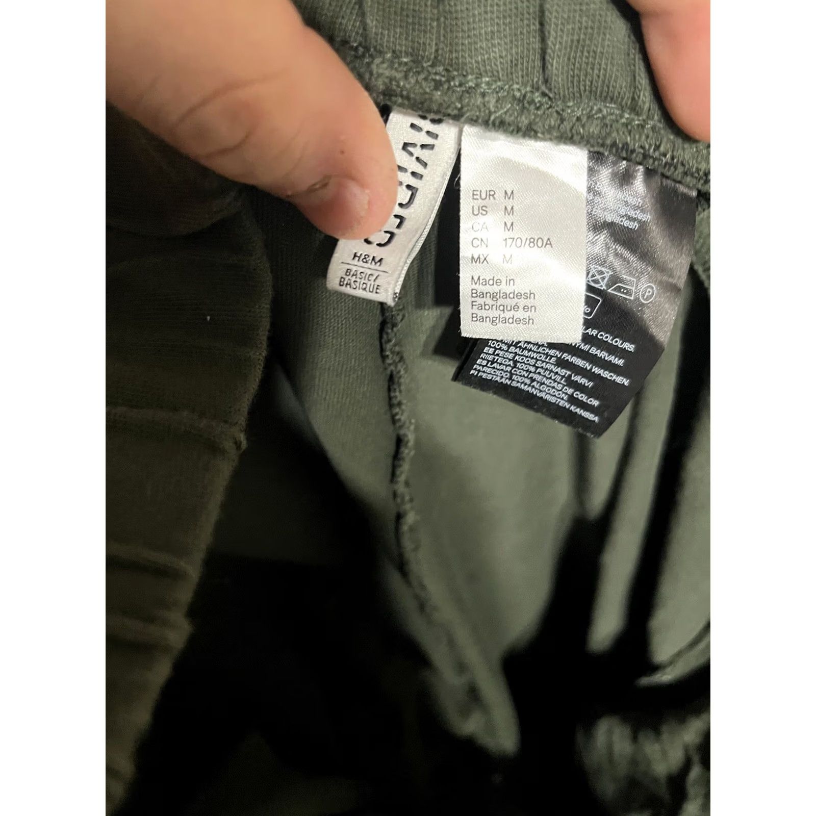 H&M H&M Sweatpants Green Size Medium Tapered Women's Size 32" / US 10 / IT 46 - 5 Thumbnail