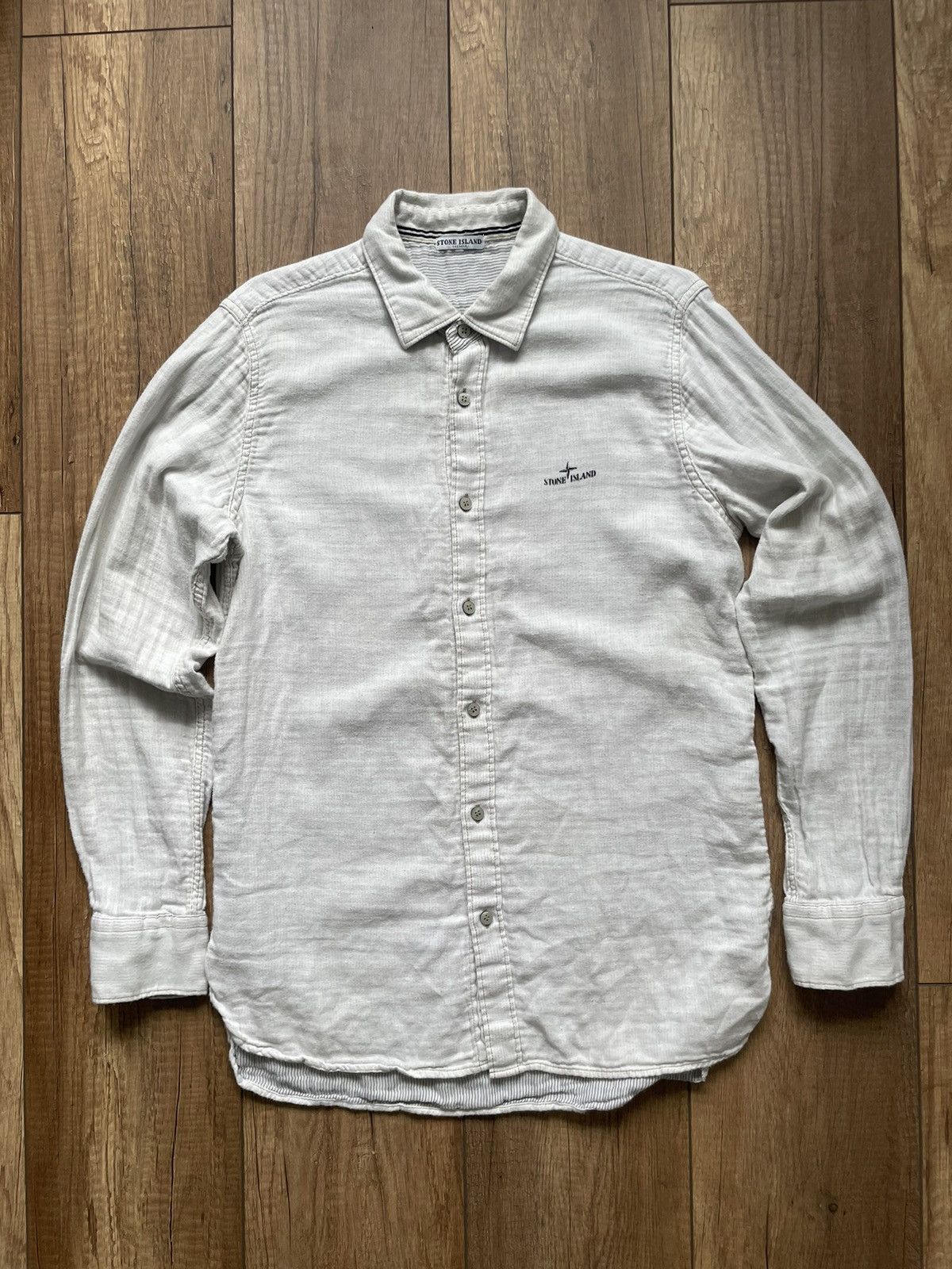 Stone Island Shirts Stone Island Vintage Size US L / EU 52-54 / 3 - 1 Thumbnail