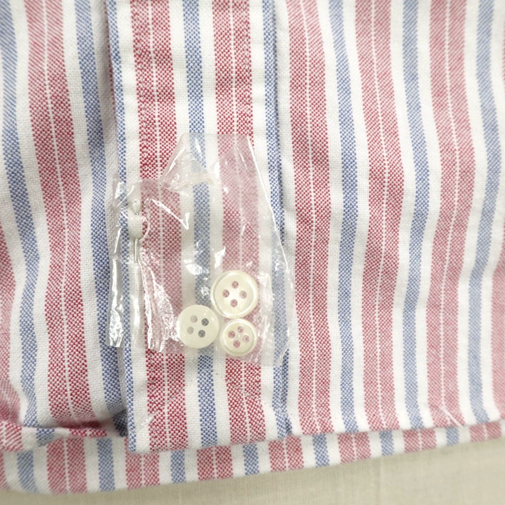 Ralph Lauren VINTAGE Ralph Lauren Shirt Mens XL Red White Blue Stripes Pony Logo Button Up Size US XL / EU 56 / 4 - 5 Thumbnail