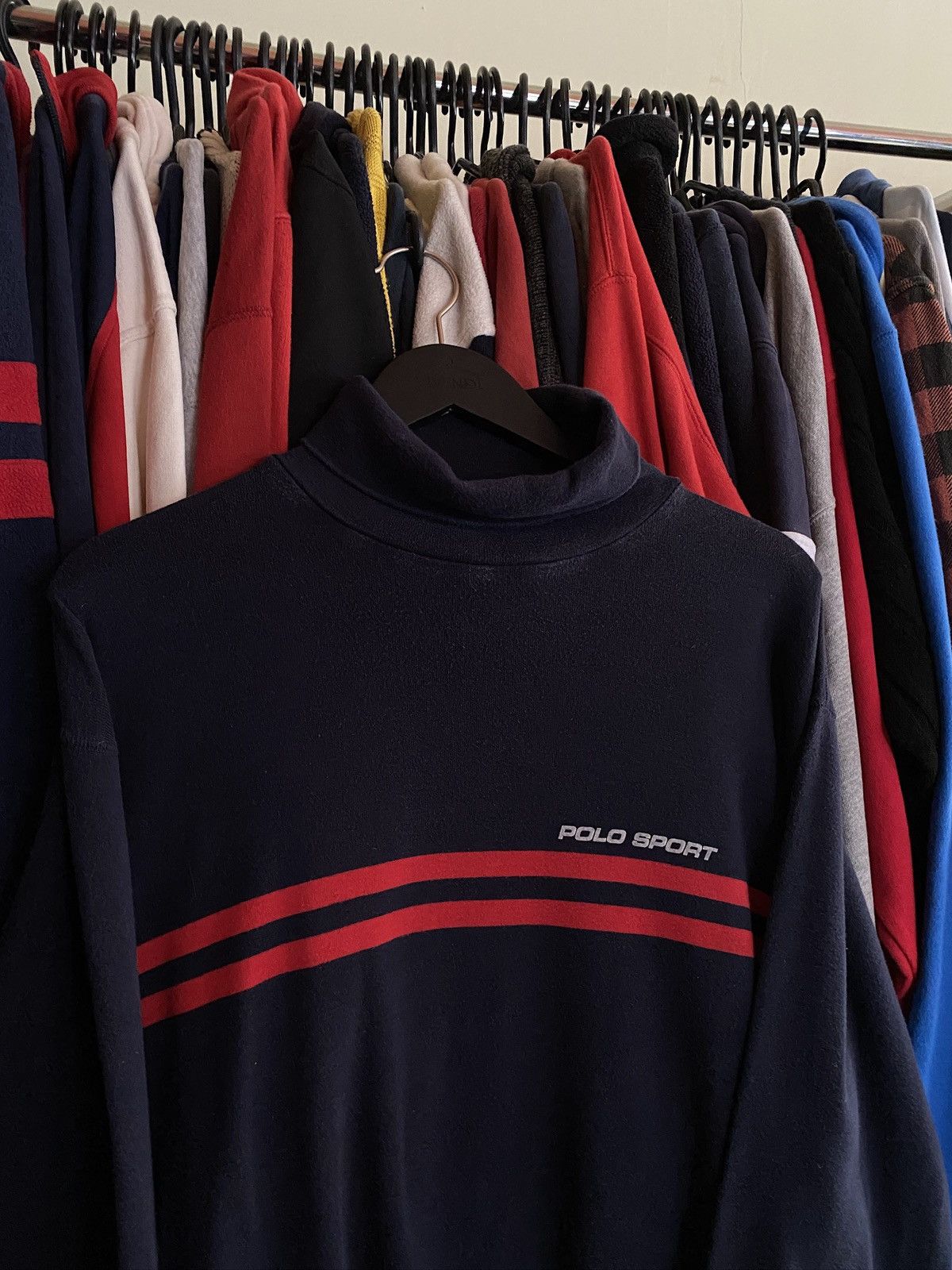 Polo Ralph Lauren VINTAGE POLO SPORT RALPH LAUREN TURTLENECK 90s Size US XL / EU 56 / 4 - 2 Thumbnail