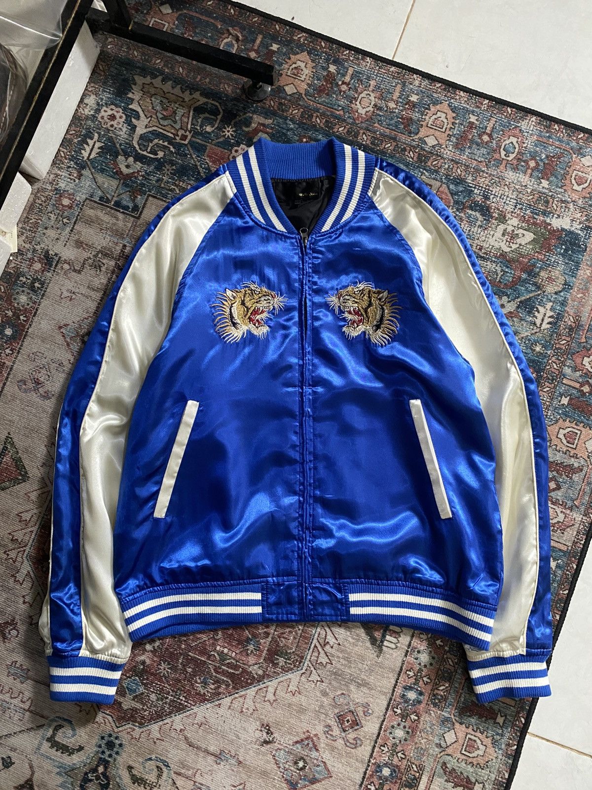 Vintage Bullet Noise Sukajan Jacket Size US L / EU 52-54 / 3 - 2 Thumbnail