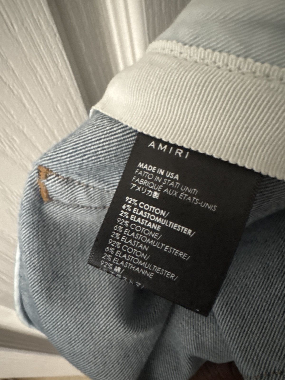 Amiri Amiri jeans Size US 33 - 1 Thumbnail