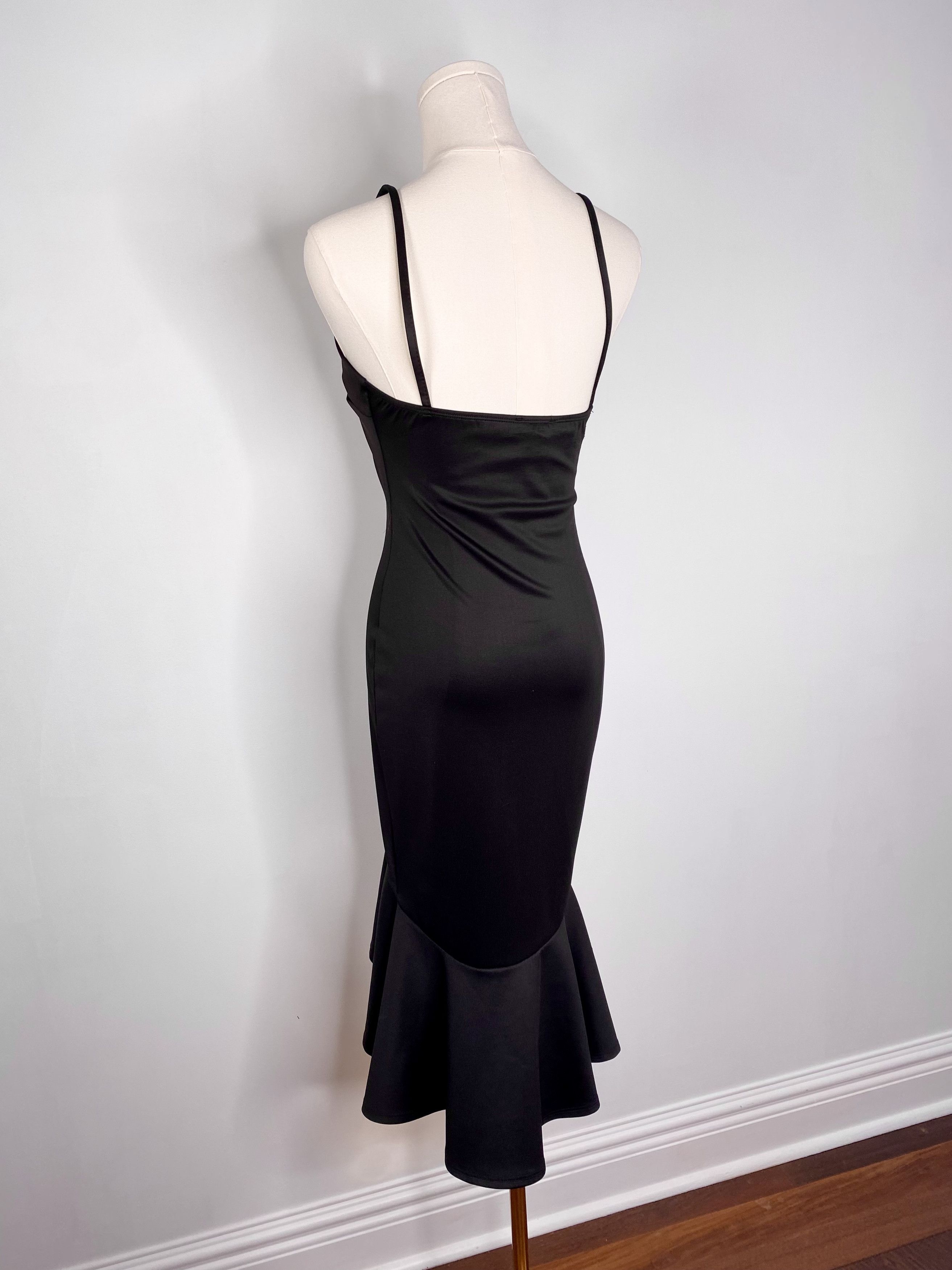 Vintage Another Story - Black Mermaid Dress Size M / US 6-8 / IT 42-44 - 7 Thumbnail