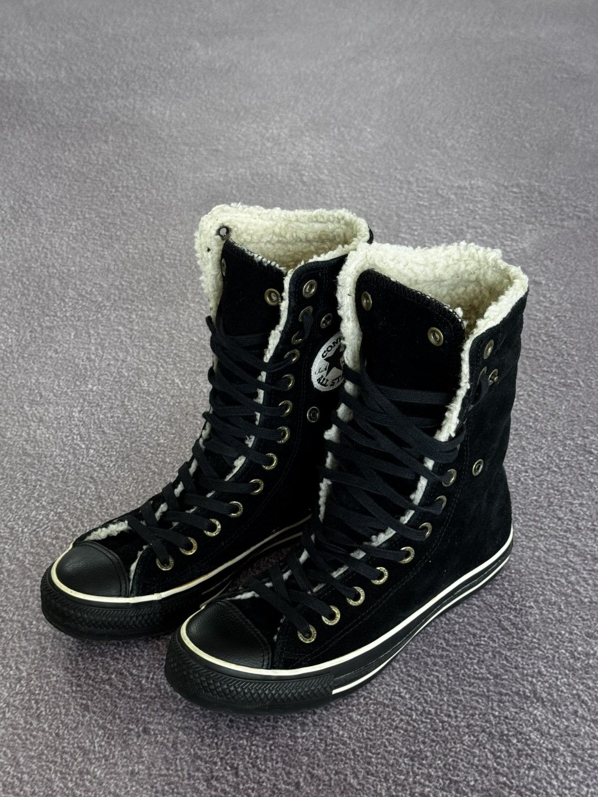 Hysteric Glamour Vintage Y2K Converse 00s Faux Fur Boots Size US 7 / IT 37 - 1 Thumbnail