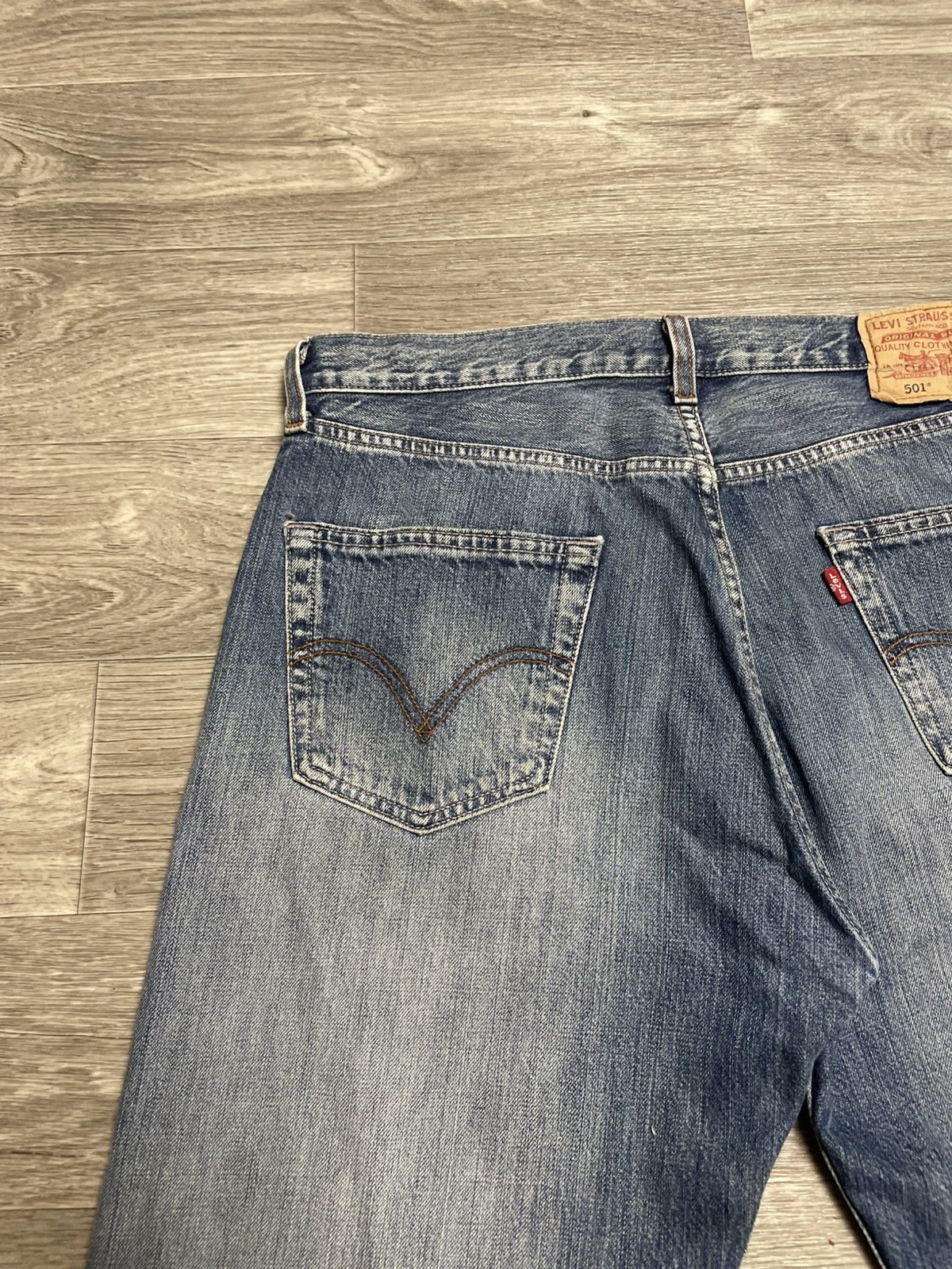 Levi's Vintage Clothing Vintage Levis 501 Blue Denim Jeans Selvedge 34/34 Size US 34 / EU 50 - 22 Thumbnail