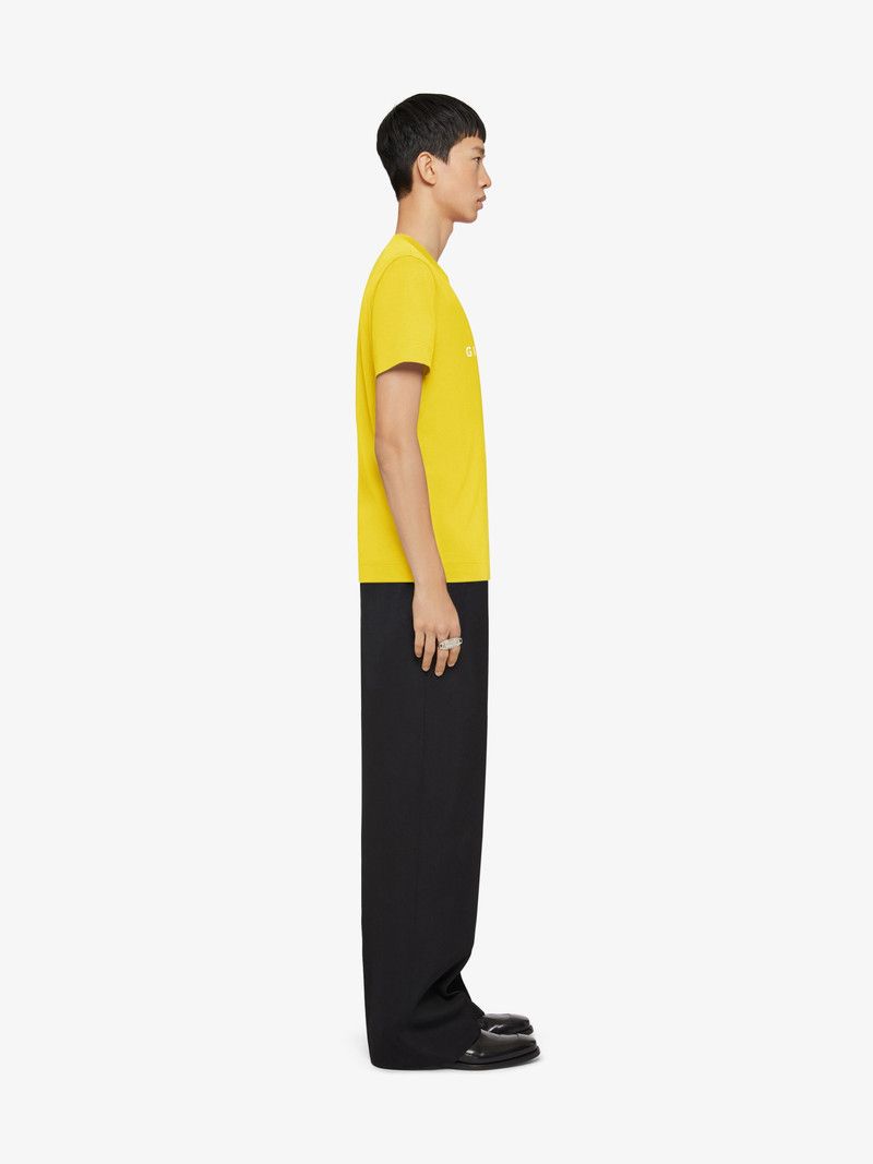Givenchy Yellow Reverse Logo Oversized T-shirt Size US XS / EU 42 / 0 - 3 Thumbnail