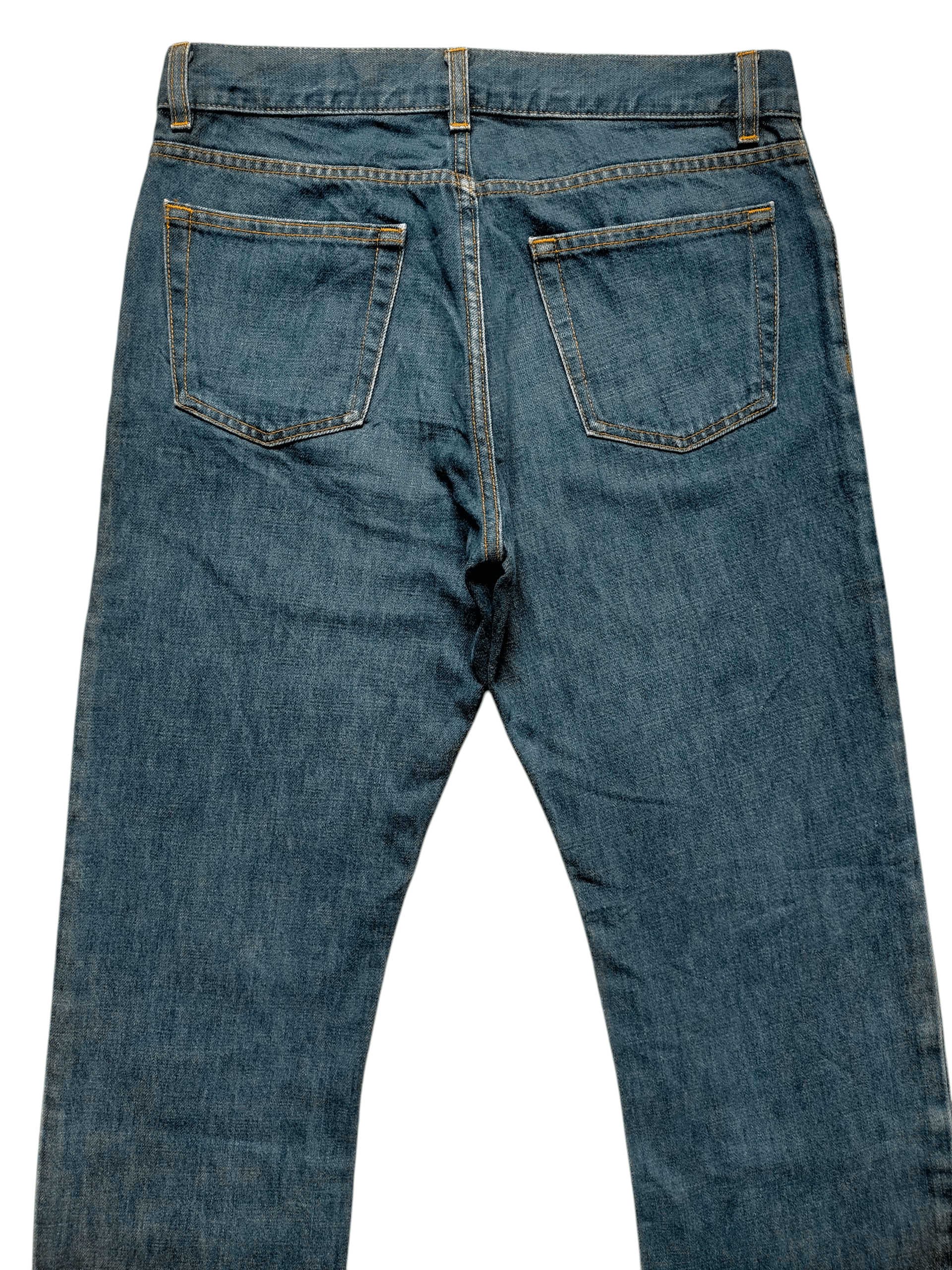 Helmut Lang Vintage 1998 Helmut Lang Italy Denim Pants Size US 31 - 11 Thumbnail