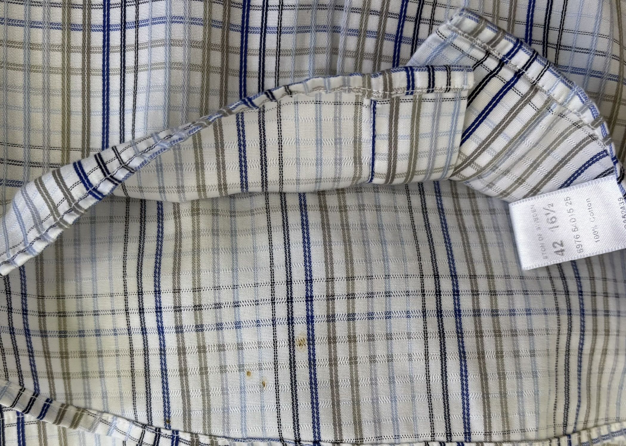 Eton Eton shirt white checks size 42 Size US L / EU 52-54 / 3 - 16 Thumbnail