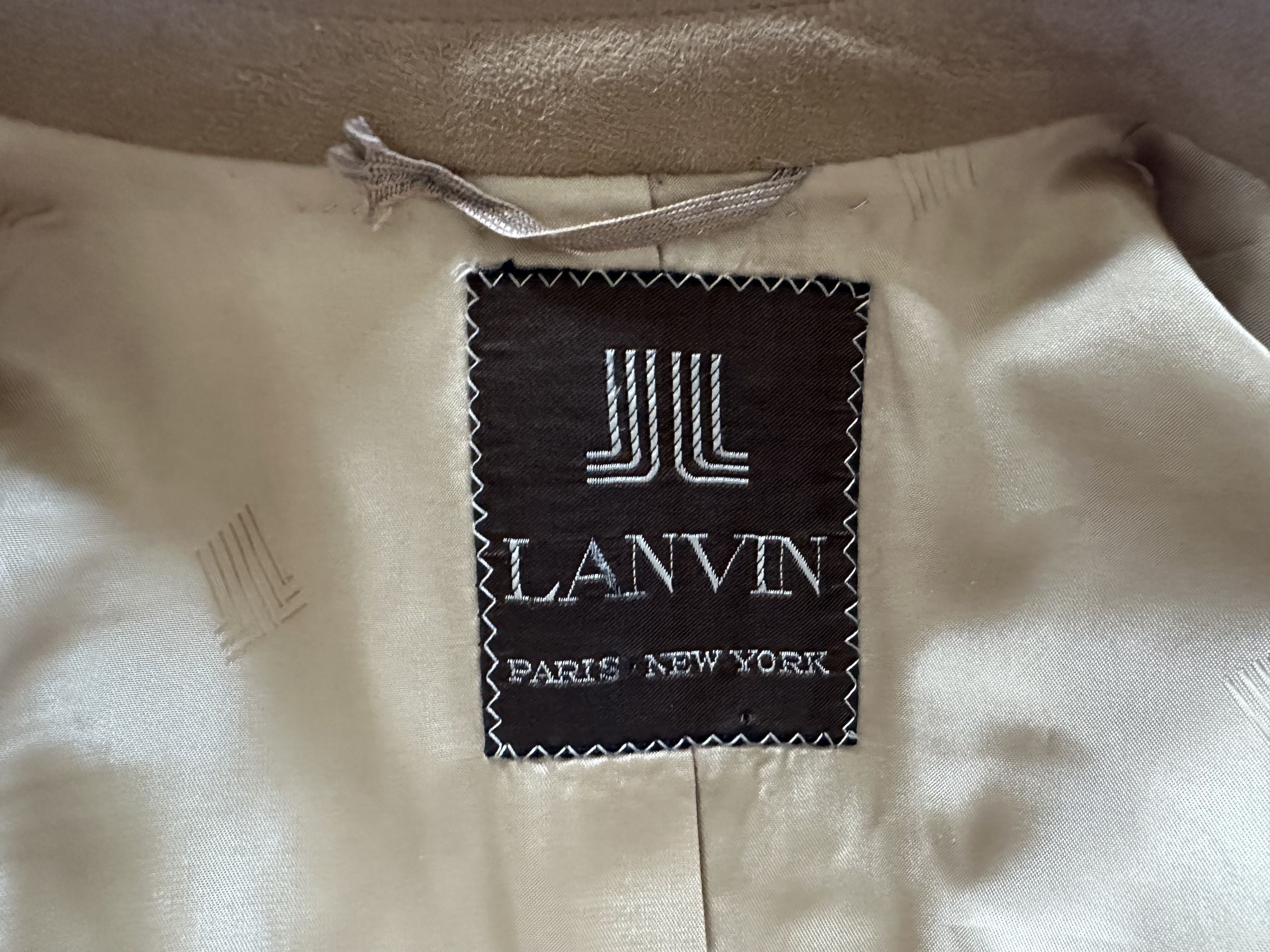 Lanvin Lanvin Suede Blazer Size 46R - 7 Thumbnail