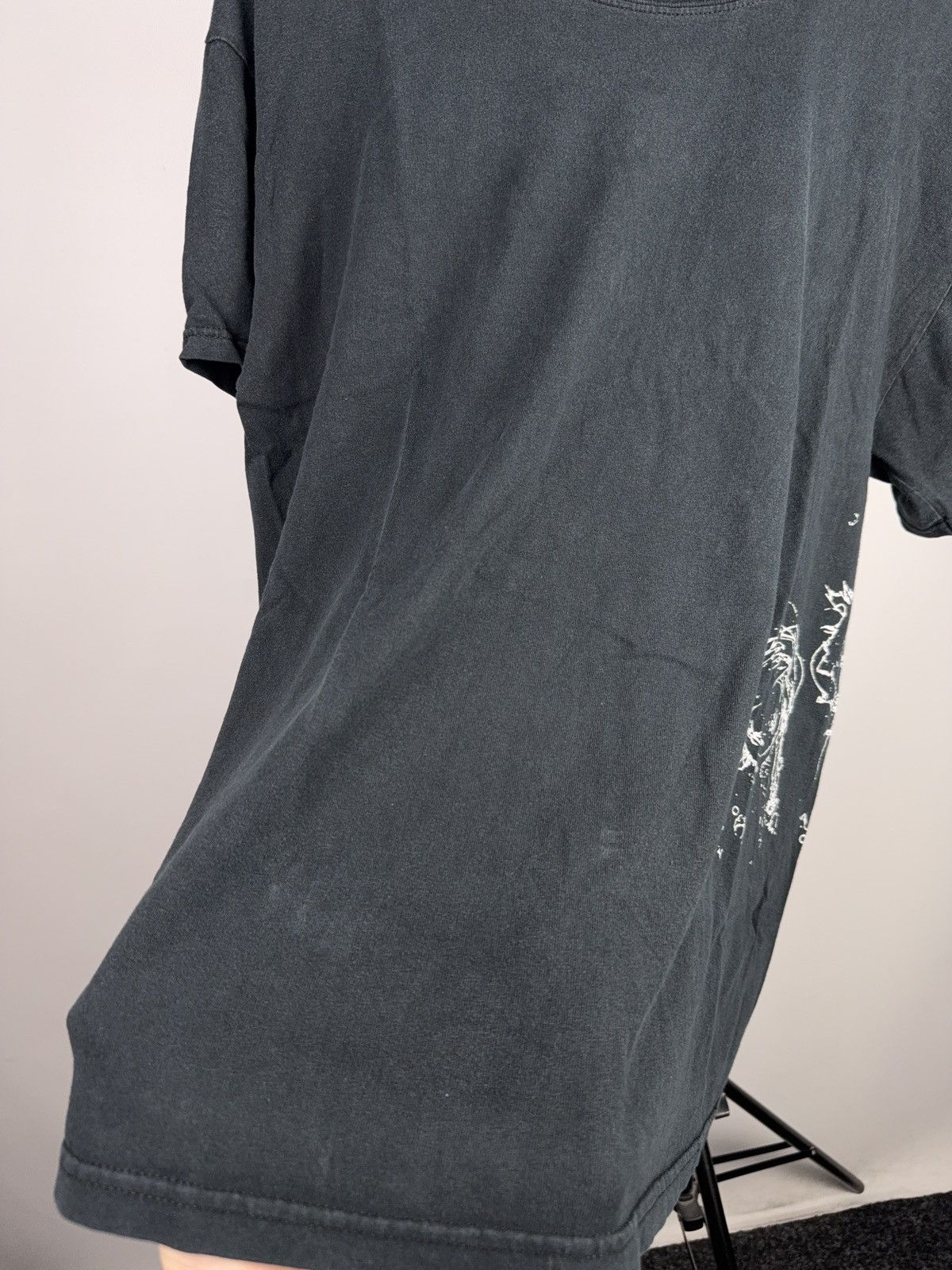 Band Tees 00s Rise Against Skull Fist Punk Band T-Shirt Vintage L sz Size US L / EU 52-54 / 3 - 7 Thumbnail