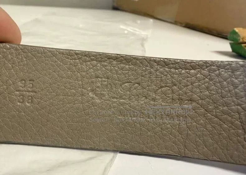 Loro Piana LORO PIANA size 95 Men's crocodile leather belt No. FaI1156 Size ONE SIZE - 6 Thumbnail