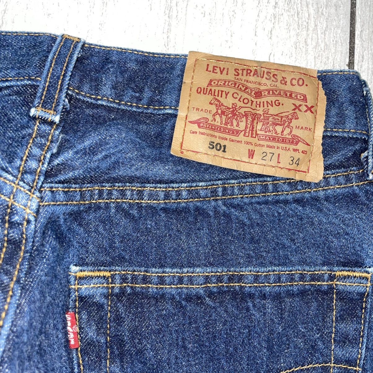 Levi's Vintage Clothing Vintage Levi’s 501 XX Made in USA Size 27" / US 4 / IT 40 - 2 Thumbnail
