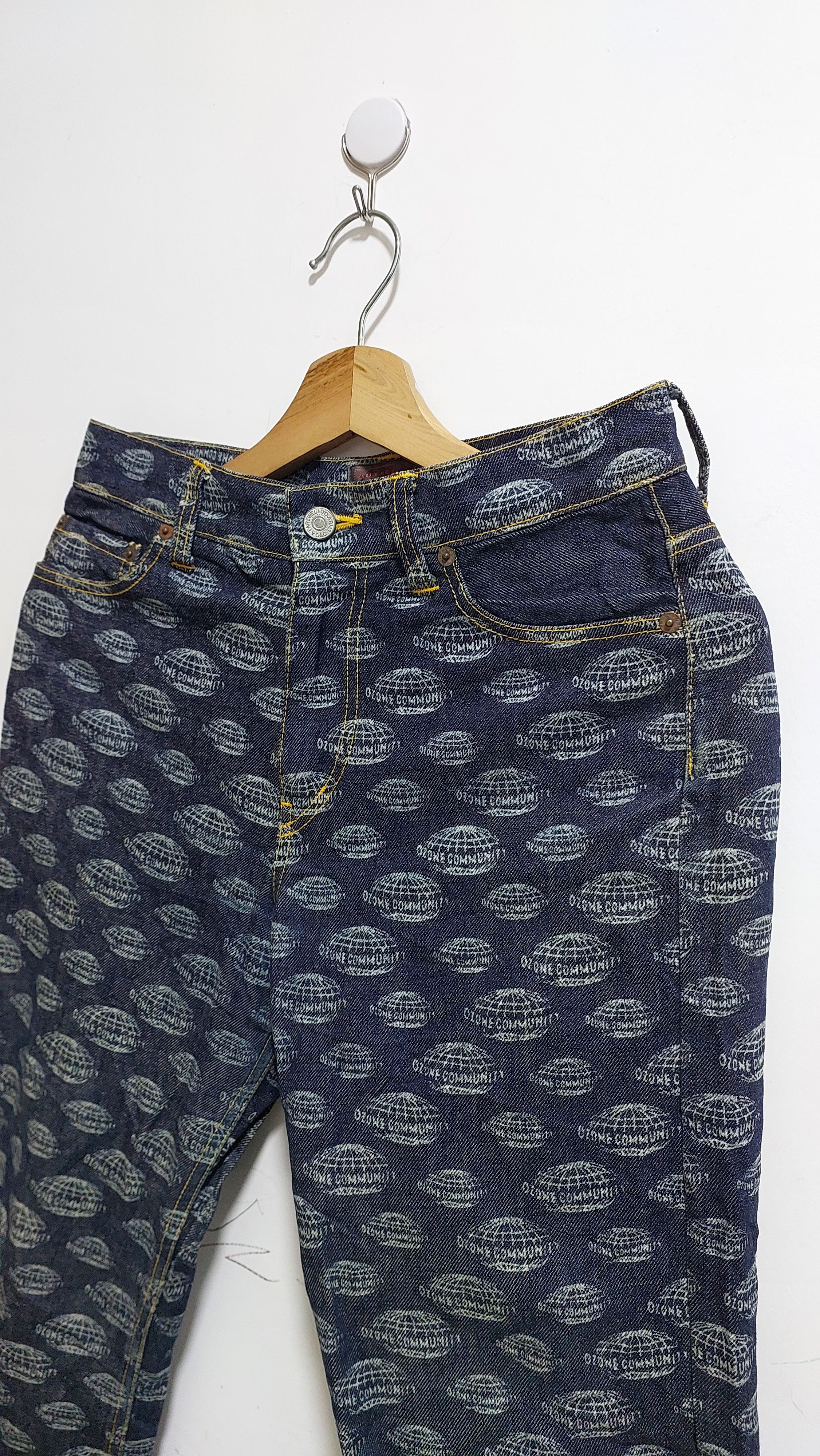 Japanese Brand OZONE COMMUNITY JAPAN JEANS PANT Size US 28 / EU 44 - 10 Thumbnail