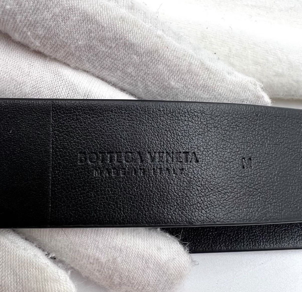 Bottega Veneta Bottega Veneta / Black Metal Horseshoe Buckle Belt K12 Size ONE SIZE - 7 Thumbnail