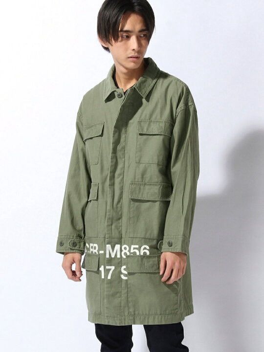 Ciaopanic Ciaopanic Stencil Military Multi Pocket Field Jacket Size US L / EU 52-54 / 3 - 1 Thumbnail