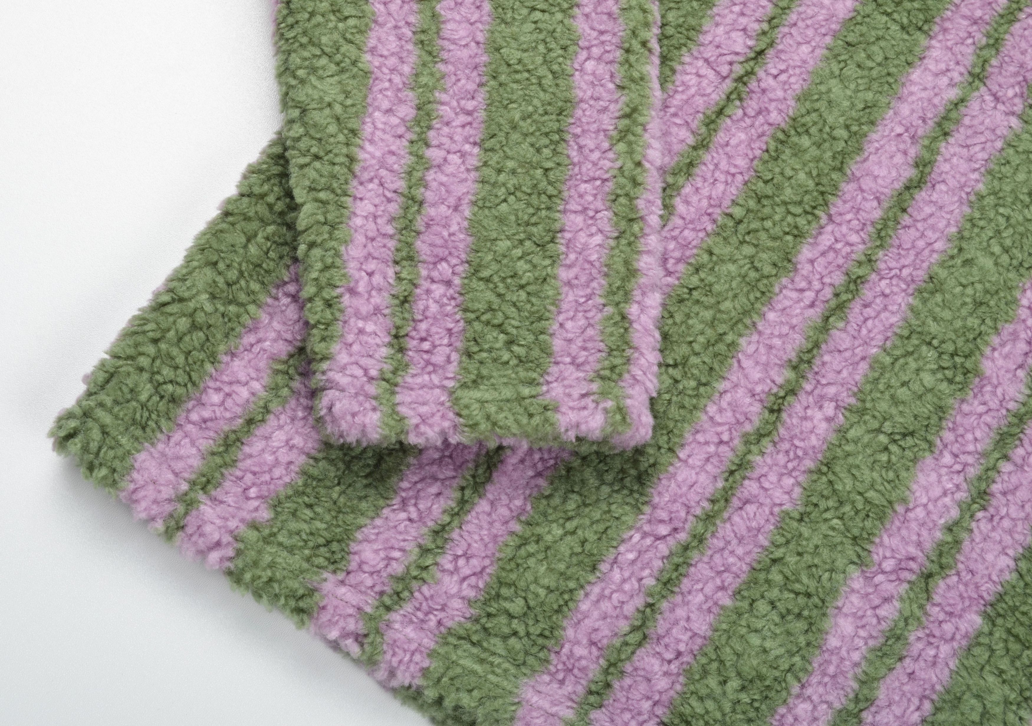Other Rita Row Striped Fluffy Crew Neck Fleece Jumper Size S / US 4 / IT 40 - 6 Thumbnail