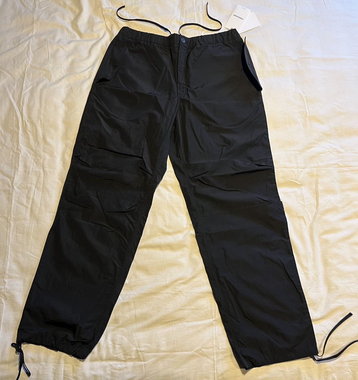 Salvatore Ferragamo Ferragamo nylon wide leg pants. Size US 34 / EU 50 - 3 Thumbnail