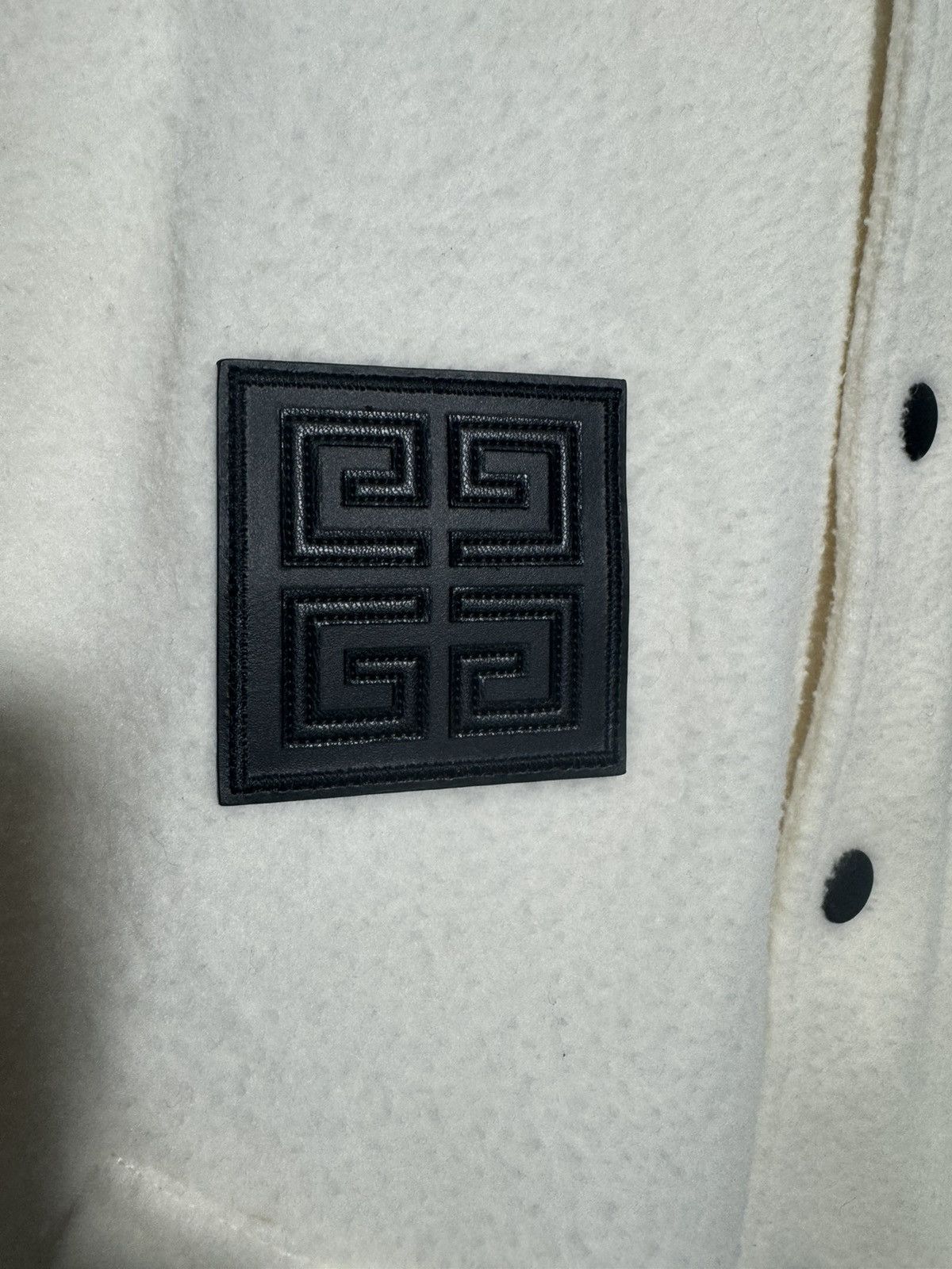 Givenchy NWT Givenchy Bomber Jacket in Cream Size US L / EU 52-54 / 3 - 11 Thumbnail