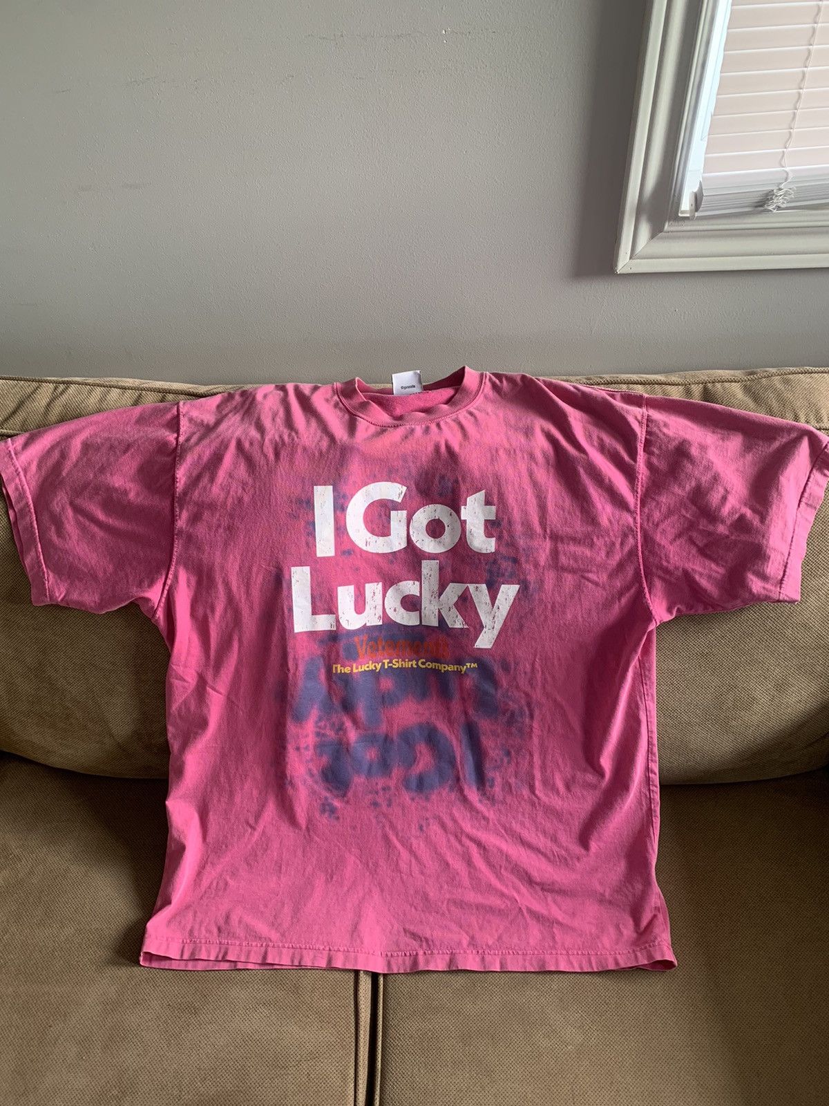 Vetements I Got Lucky T Size US S / EU 44-46 / 1 - 1 Thumbnail