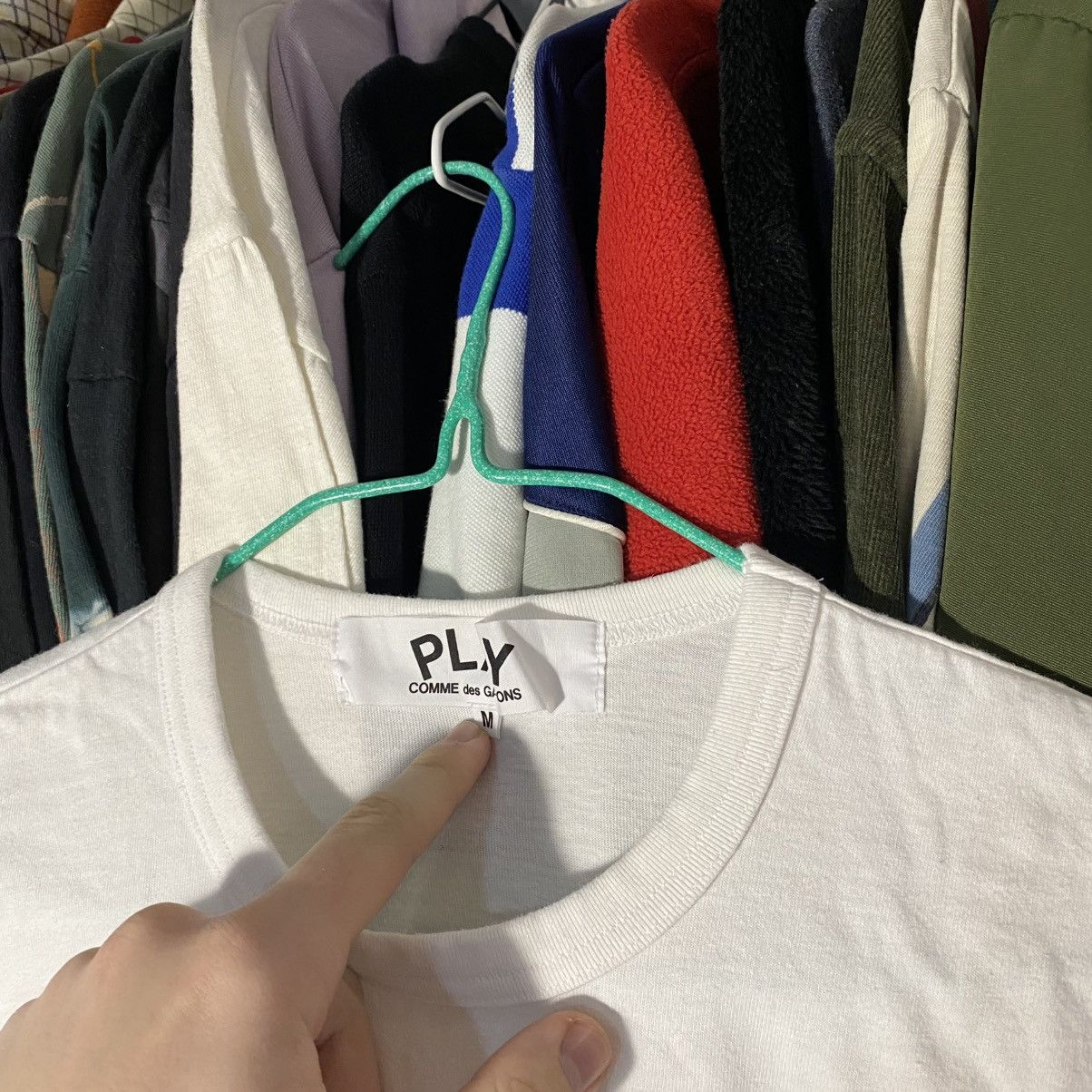 Comme des Garcons VINTAGE COMME DES GARSONS TEE FRONT BIG LOGO Size US M / EU 48-50 / 2 - 10 Thumbnail