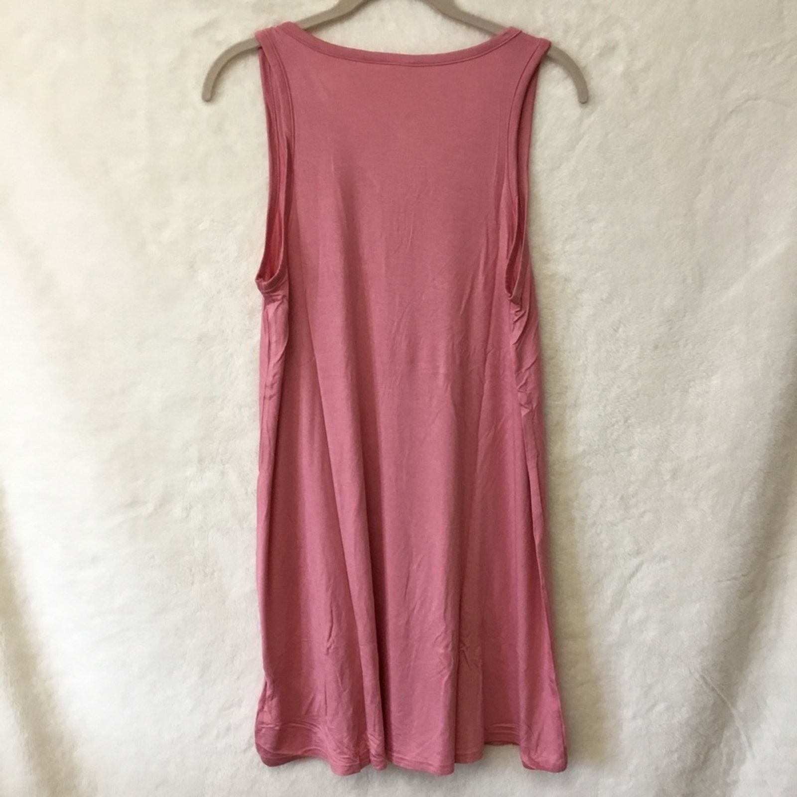 Gap GAP Factory Pink Sleeveless Swing Dress Size S / US 4 / IT 40 - 7 Thumbnail