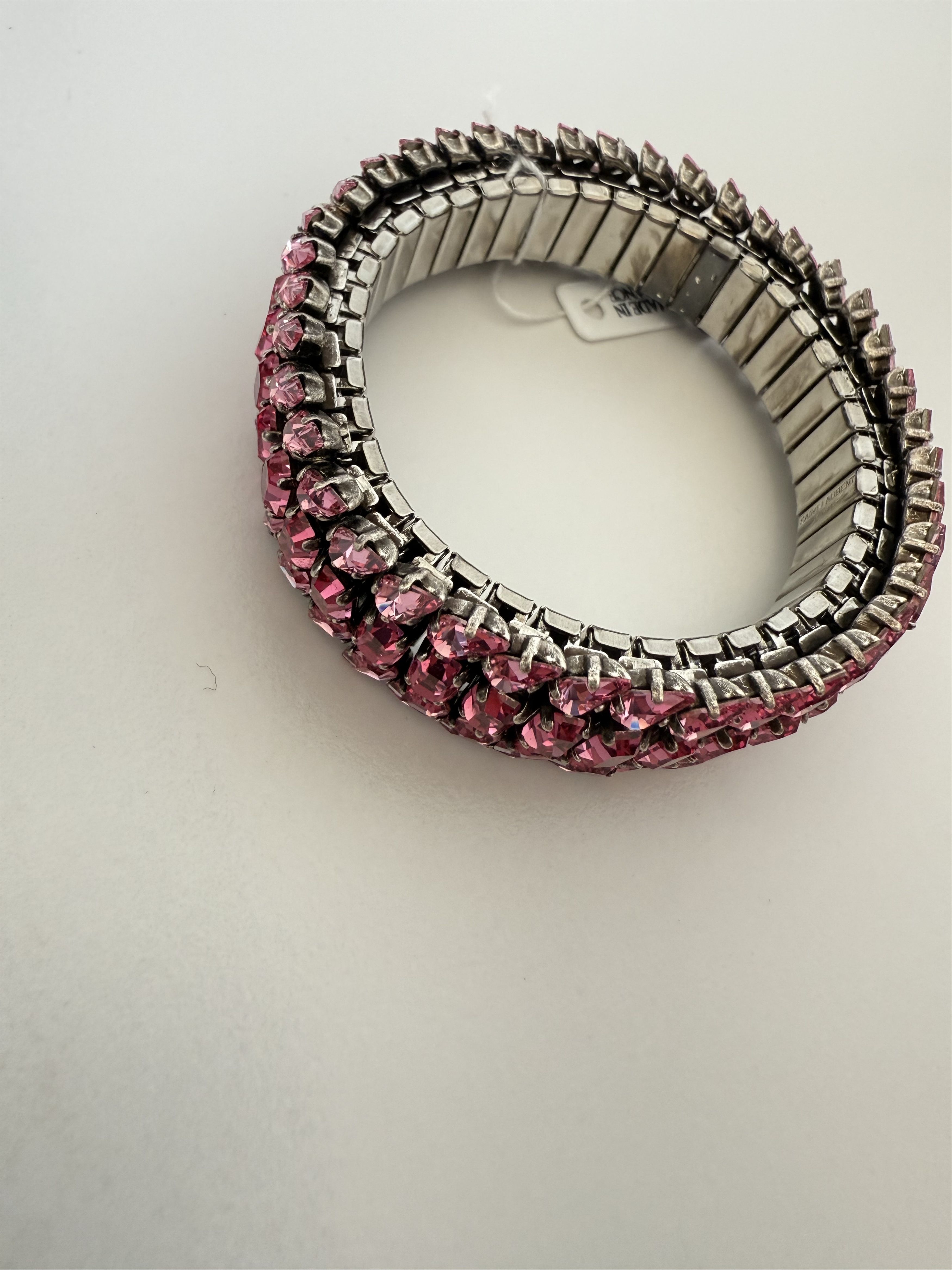 Saint Laurent Paris Saint Laurent Pink Bracelet Size ONE SIZE - 1 Thumbnail