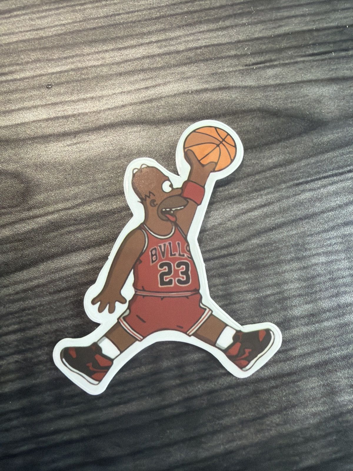 The Simpsons Jordan The Simpsons Homer Simpson Jumpman Sticker Size ONE SIZE - 1 Thumbnail