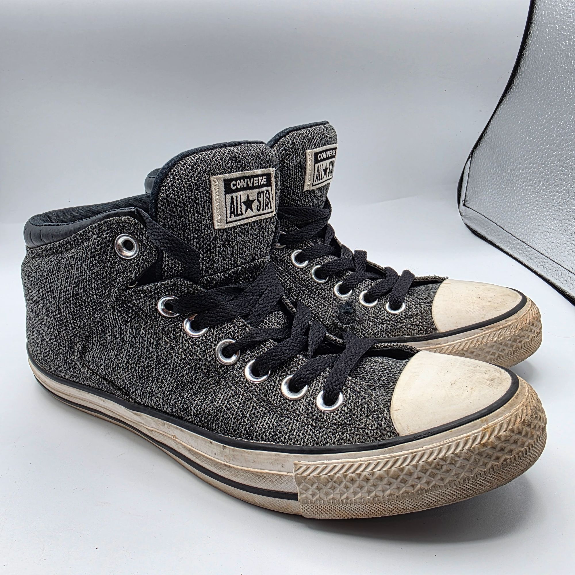 Converse Converse All Star Womens Size 9 Gray High Top Sneakers Class Size US 9 / IT 39 - 1 Thumbnail