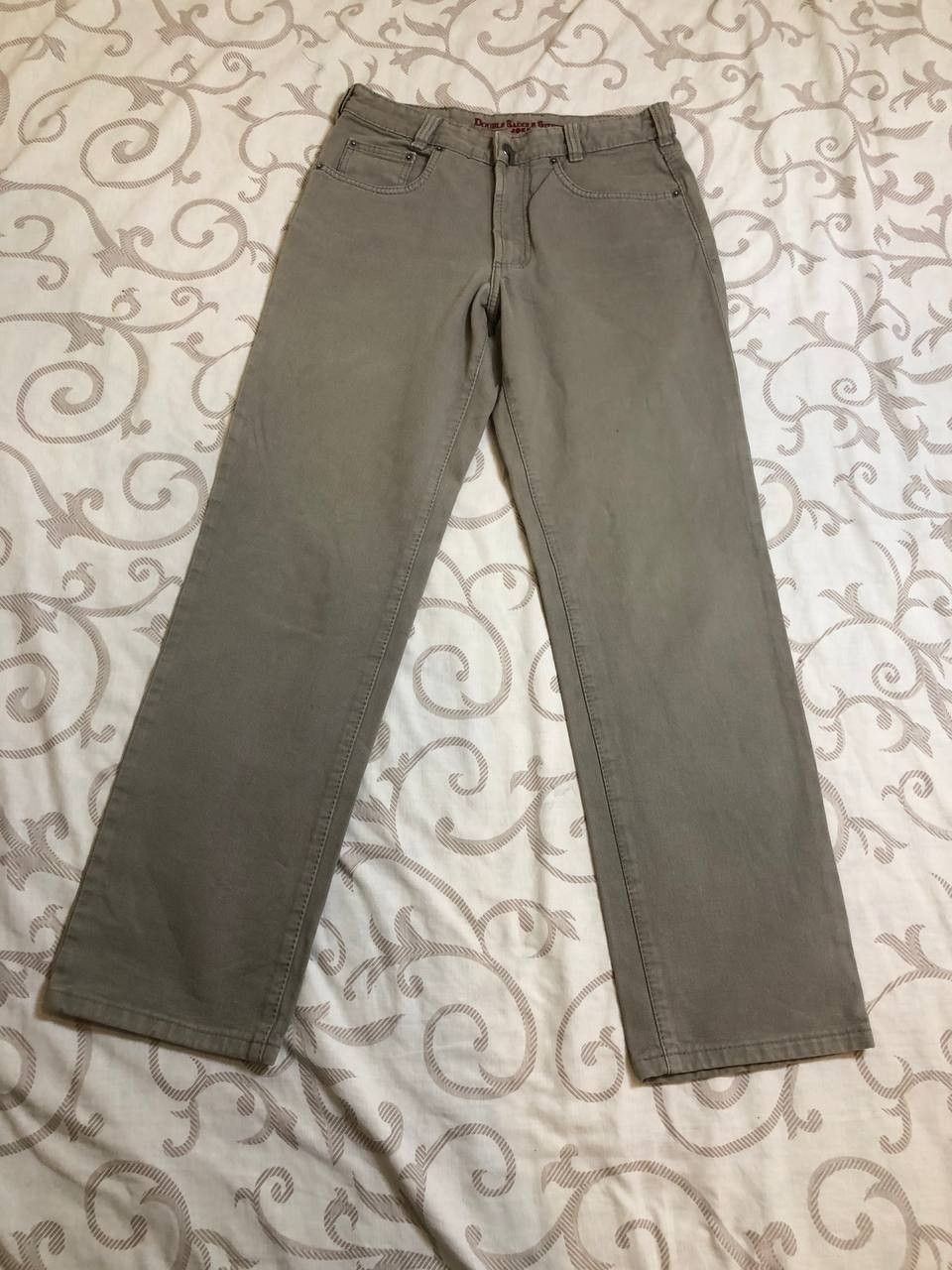 Other Joker Double Saddle Sttitched Beige Straight Regular jeans Size US 31 - 1 Thumbnail