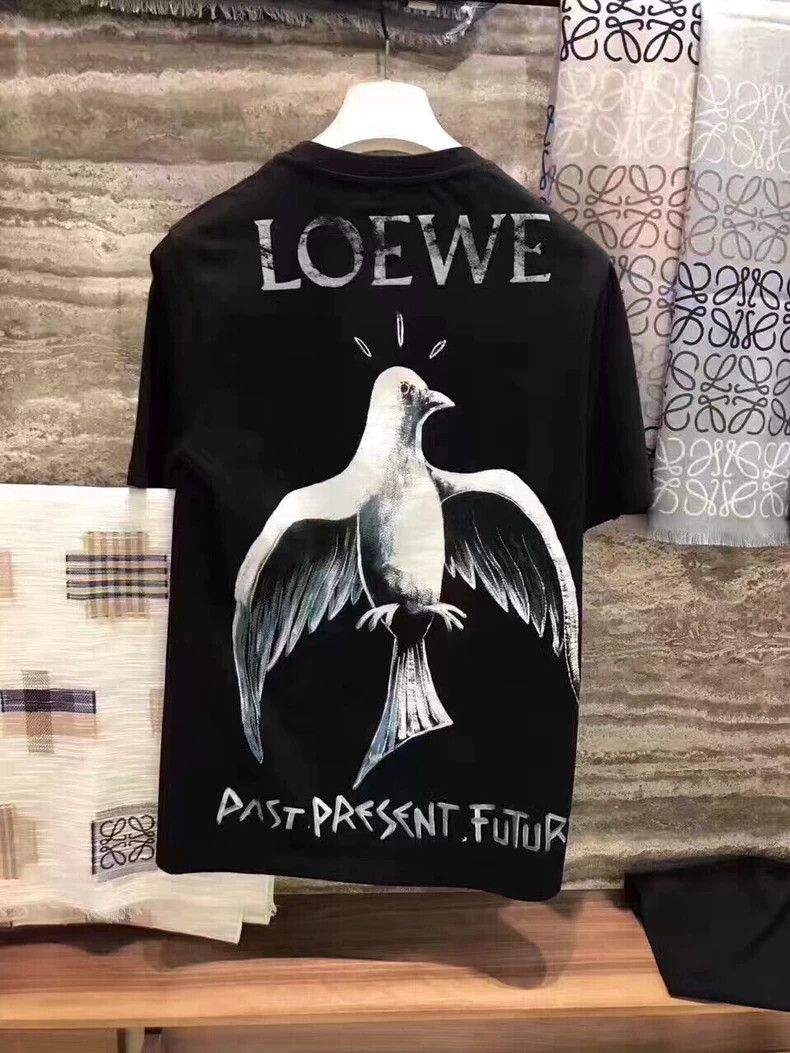 Loewe LOEWE Peace Pigeon Bird short sleeved T-shirt Size M / US 6-8 / IT 42-44 - 6 Thumbnail