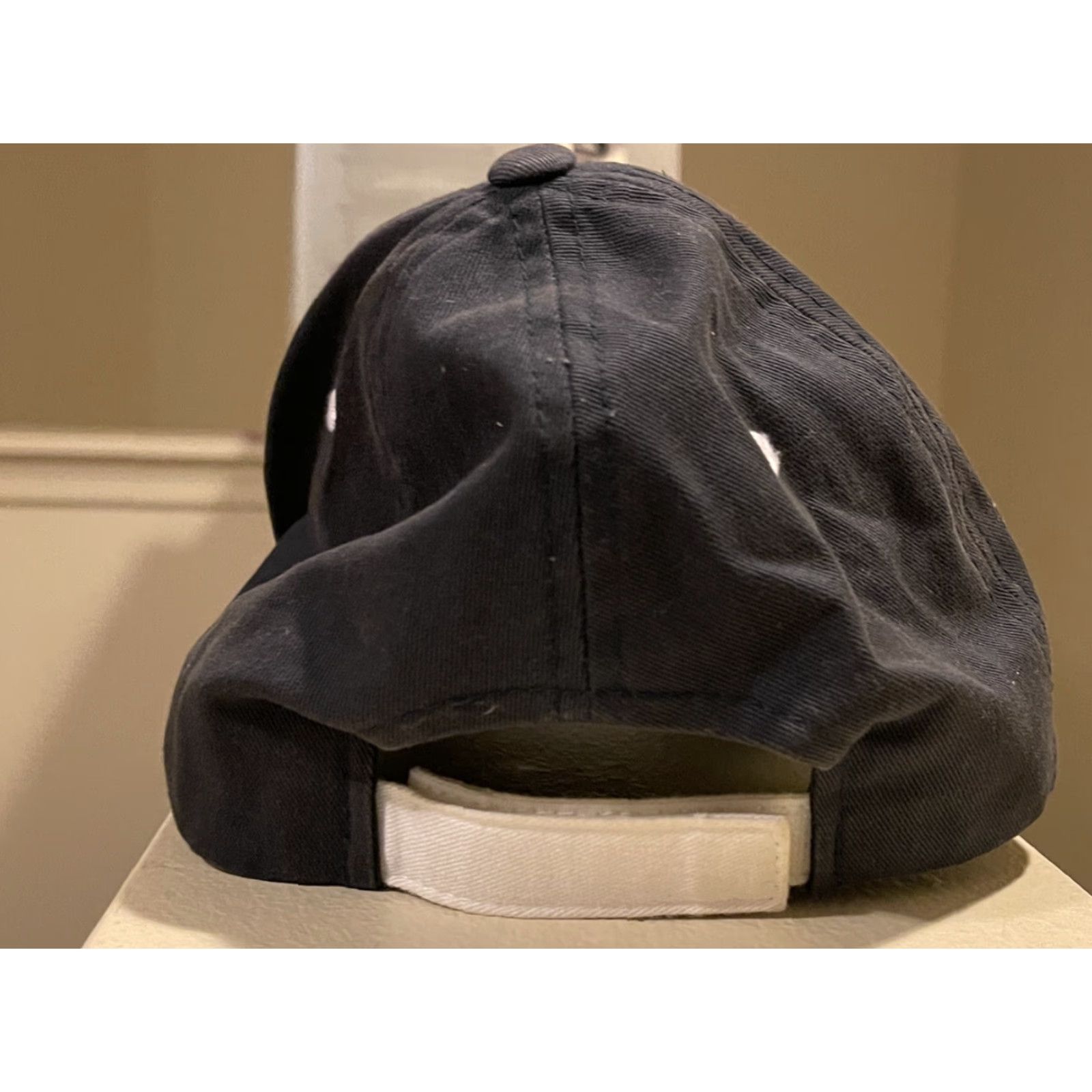 Vintage Ford Mustang Men's Embroidered Pony Logo Hat Cap Baseball Cap Adjustable Twill Cotton Blue/White Cars Logo Size ONE SIZE - 2 Thumbnail