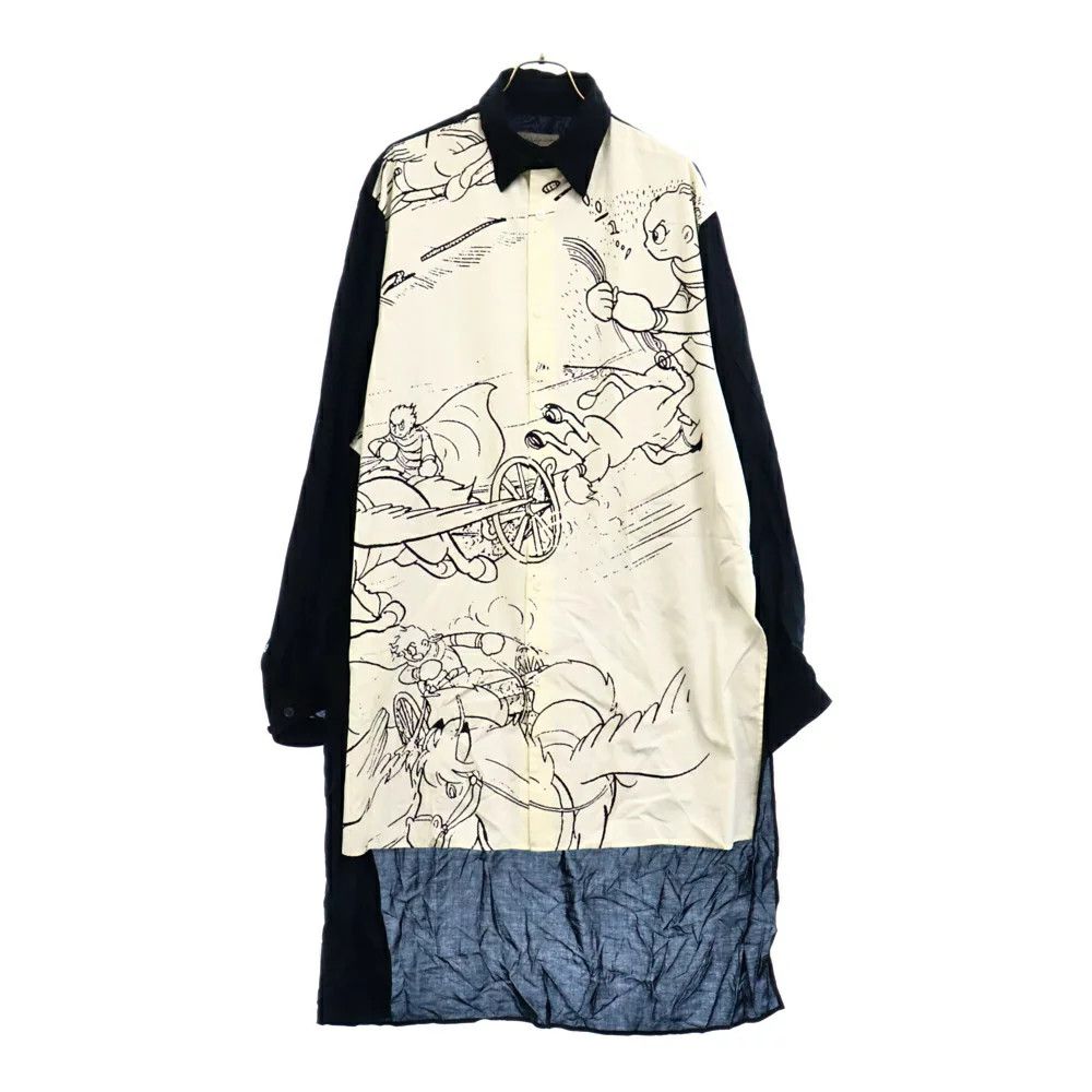 Yohji Yamamoto Yohji Yamamoto POUR HOMME 21AW long shirt Size US L / EU 52-54 / 3 - 1 Thumbnail